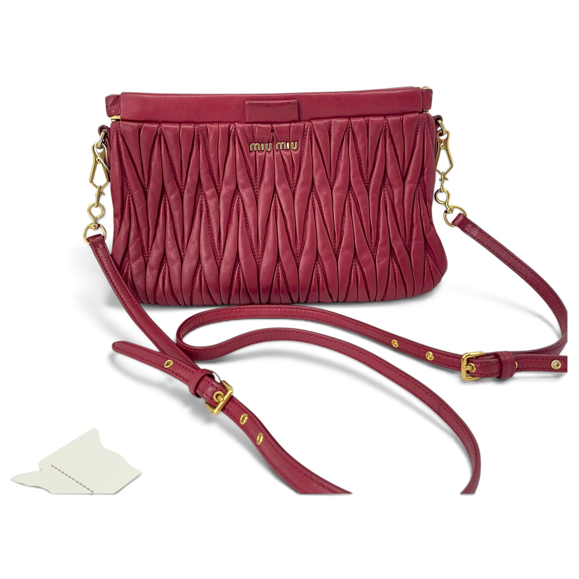 Leather crossbody bag