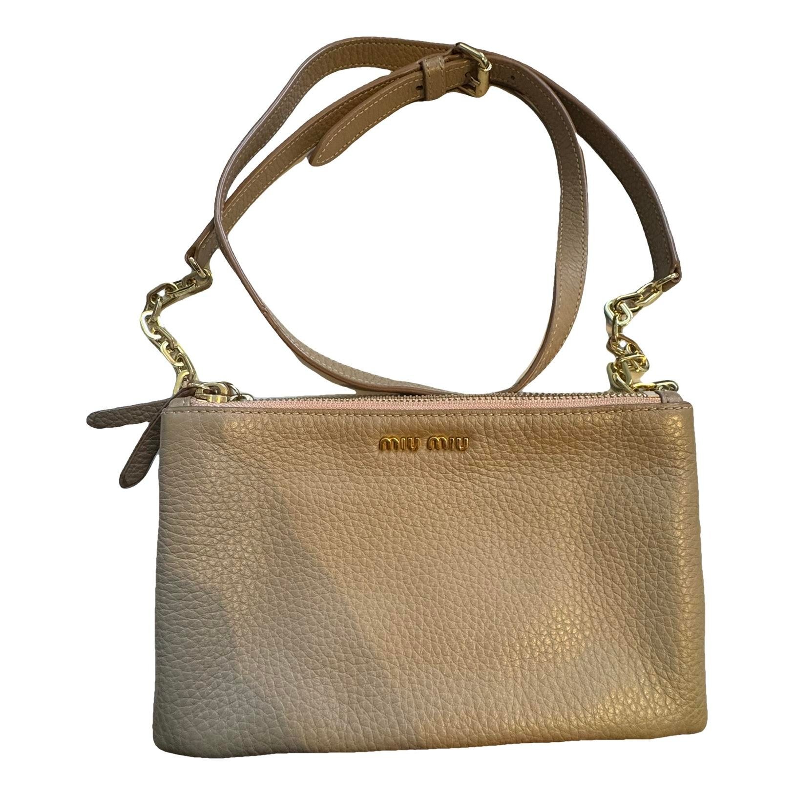 Leather crossbody bag