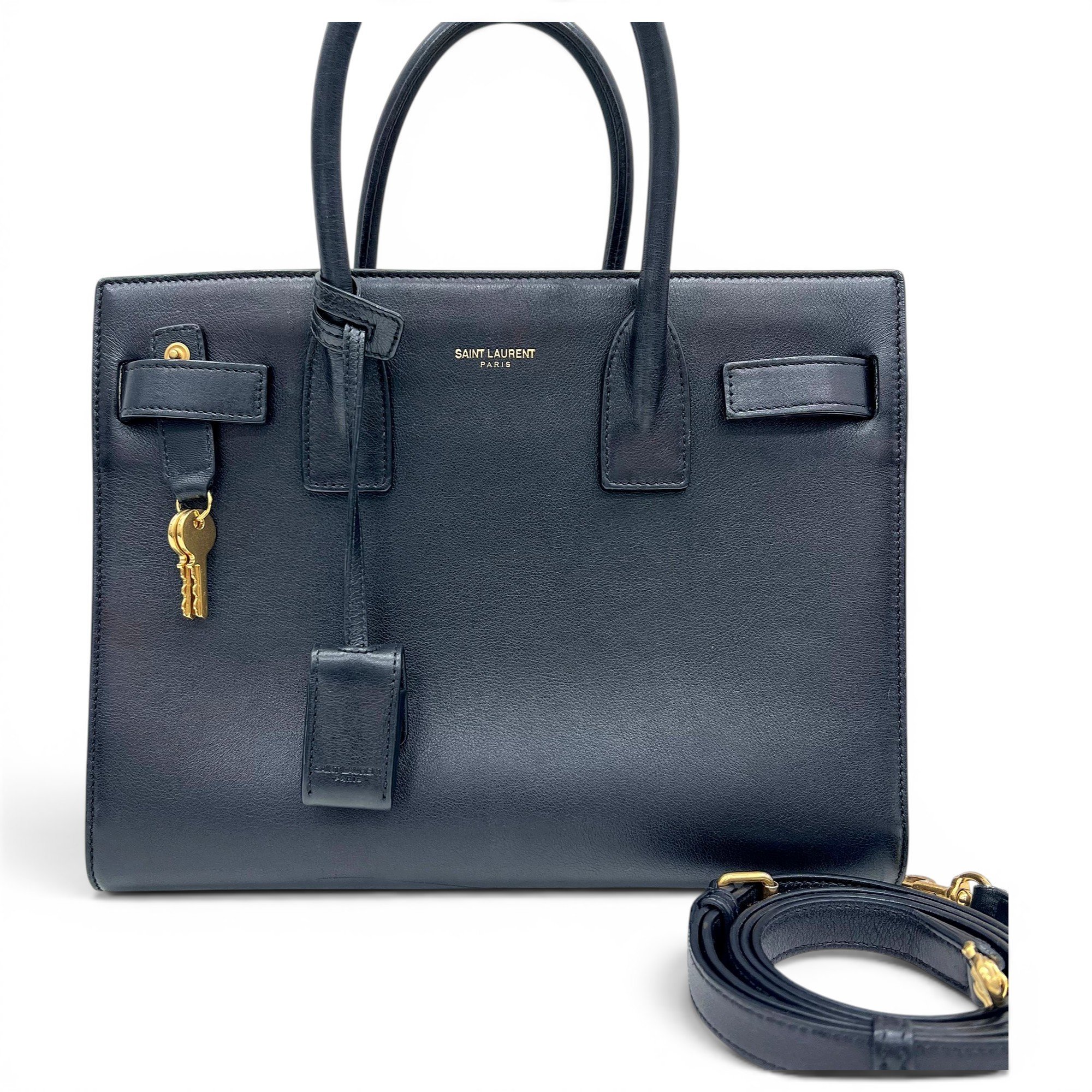 Sac de Jour leather tote