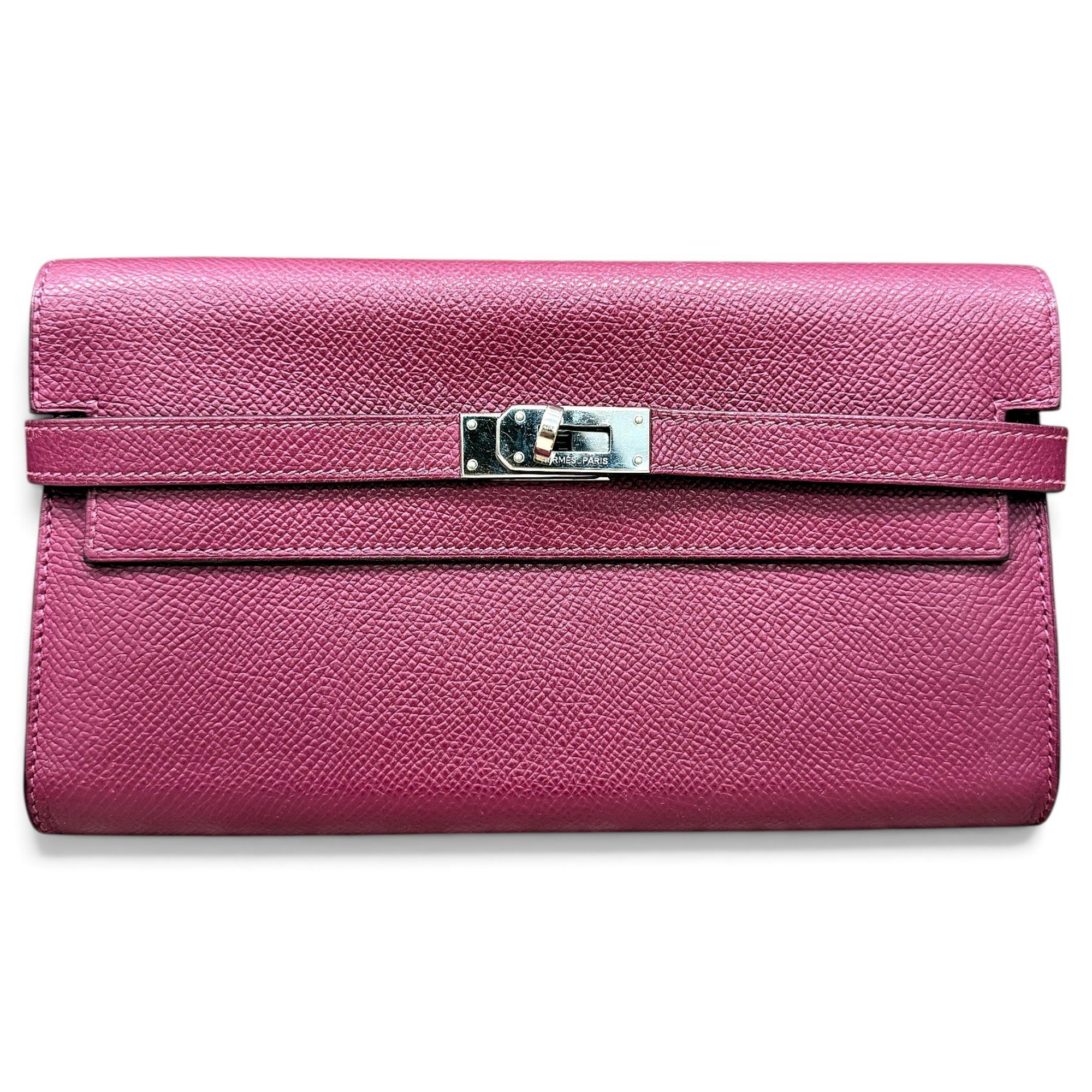 Kelly to go leather clutch bag