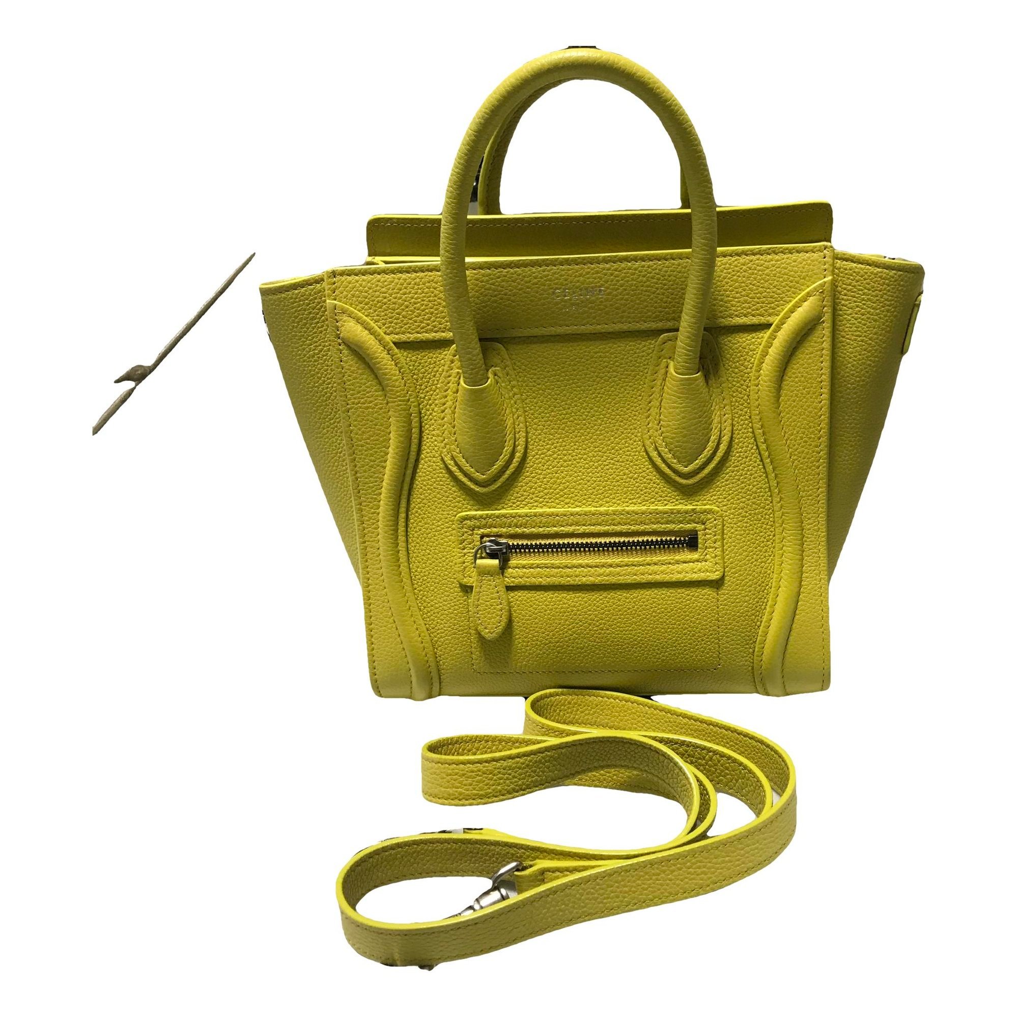Nano Luggage leather handbag
