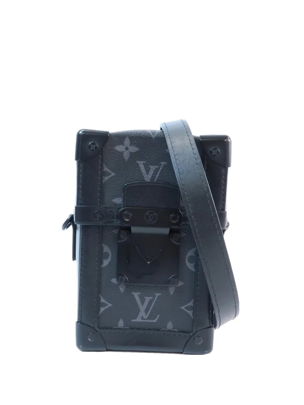 Vertical Trunk Monogram Eclipse cross body bag