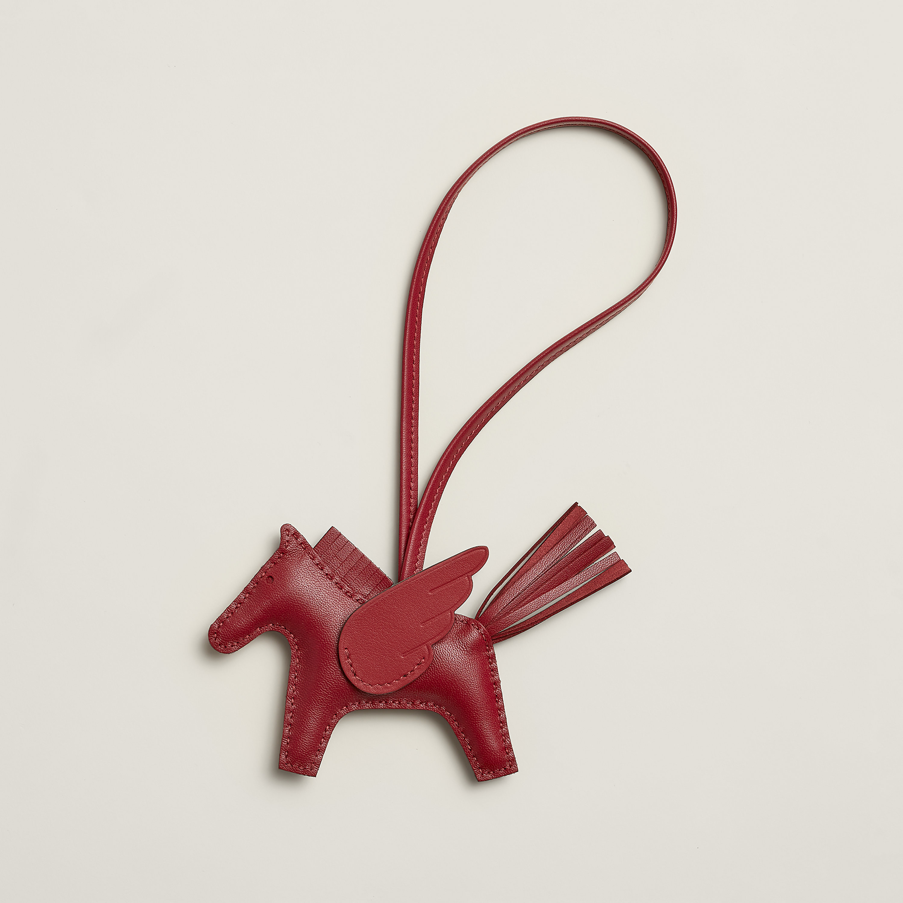 Hermès チャーム 《ロデオ》 PM ペガサス ヴェール・コミック/ヴェール