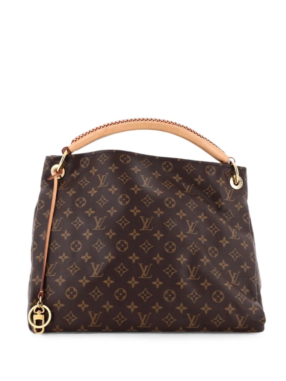 Artsy Handbag Monogram Canvas MM hobo bag
