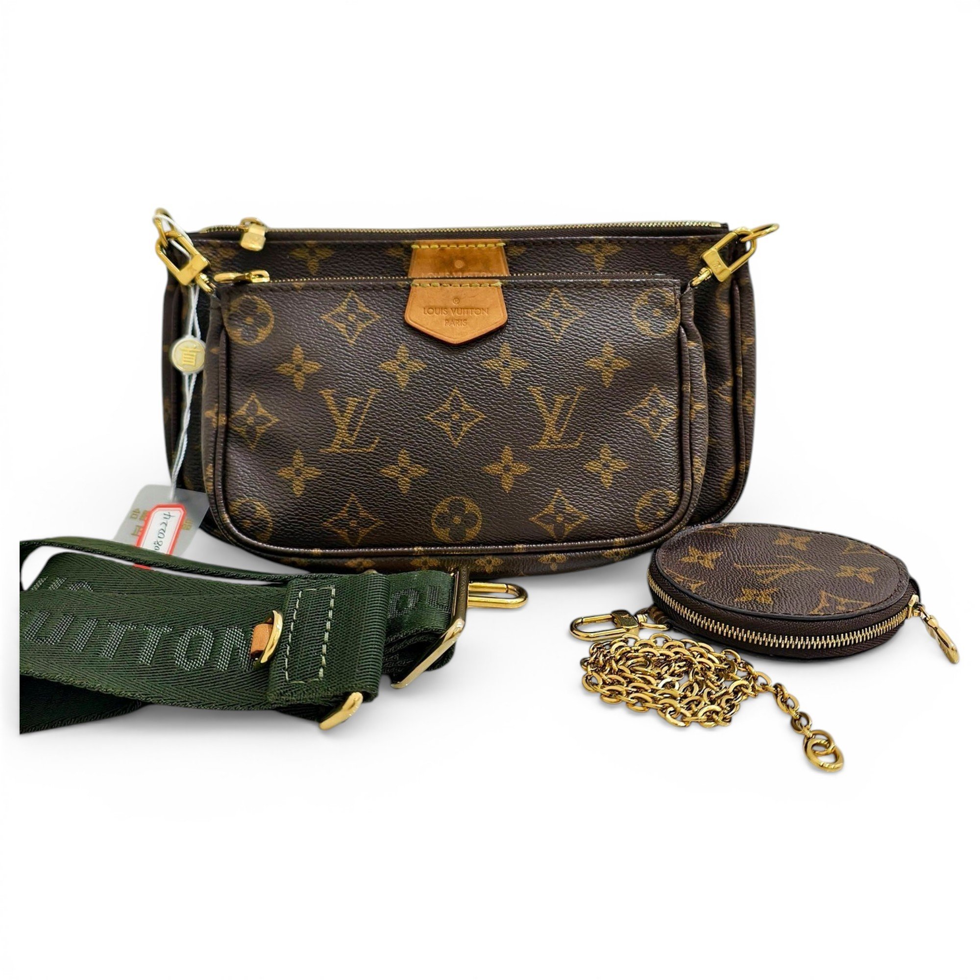 Multi Pochette Accessoires leather handbag