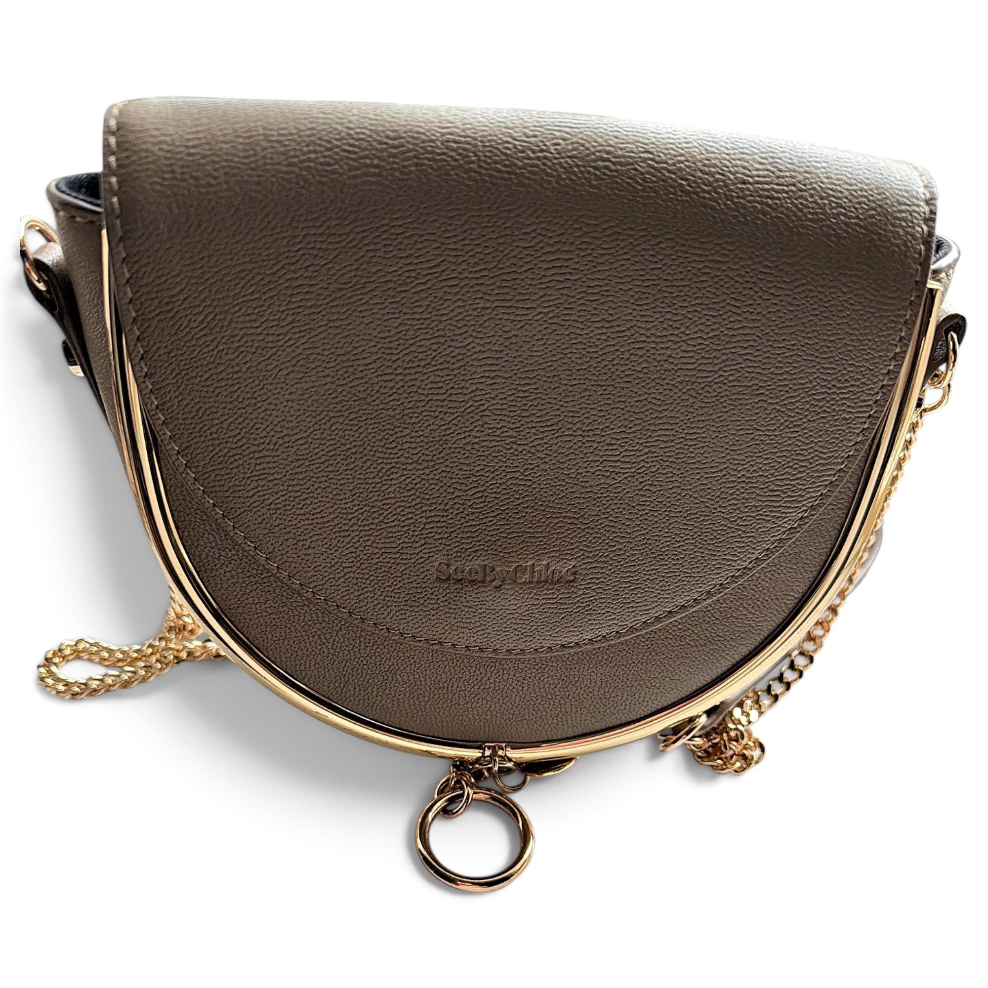 Leather crossbody bag