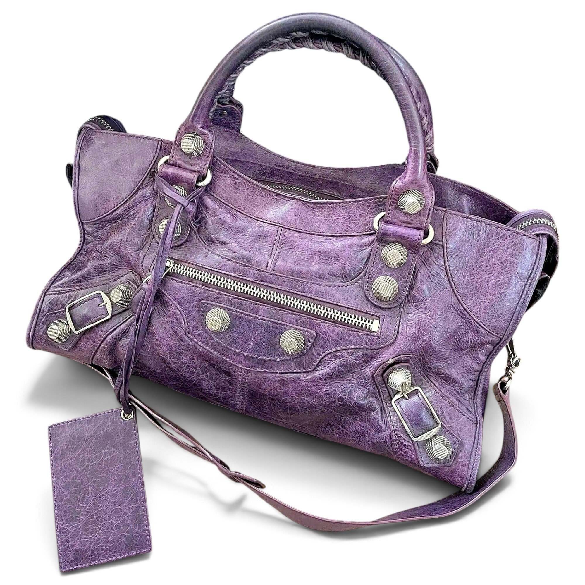 Balenciaga City leather handbag