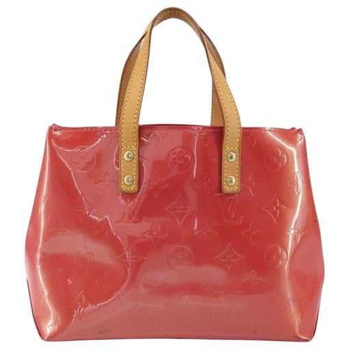 Reade patent leather handbag