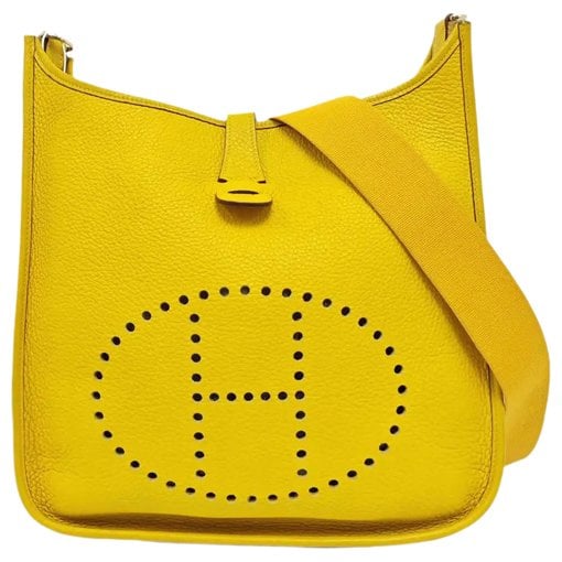 Evelyne leather handbag