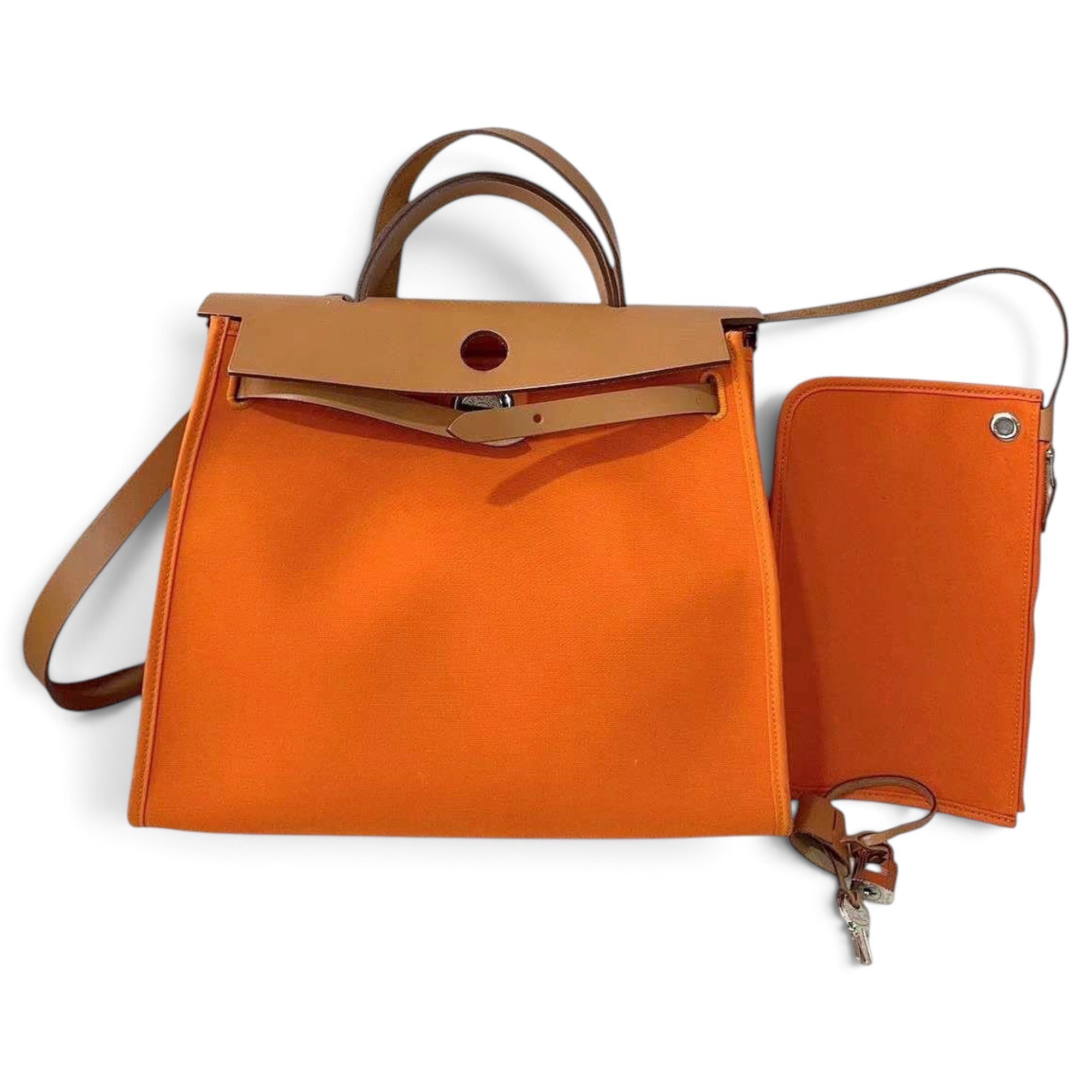 Herbag leather handbag