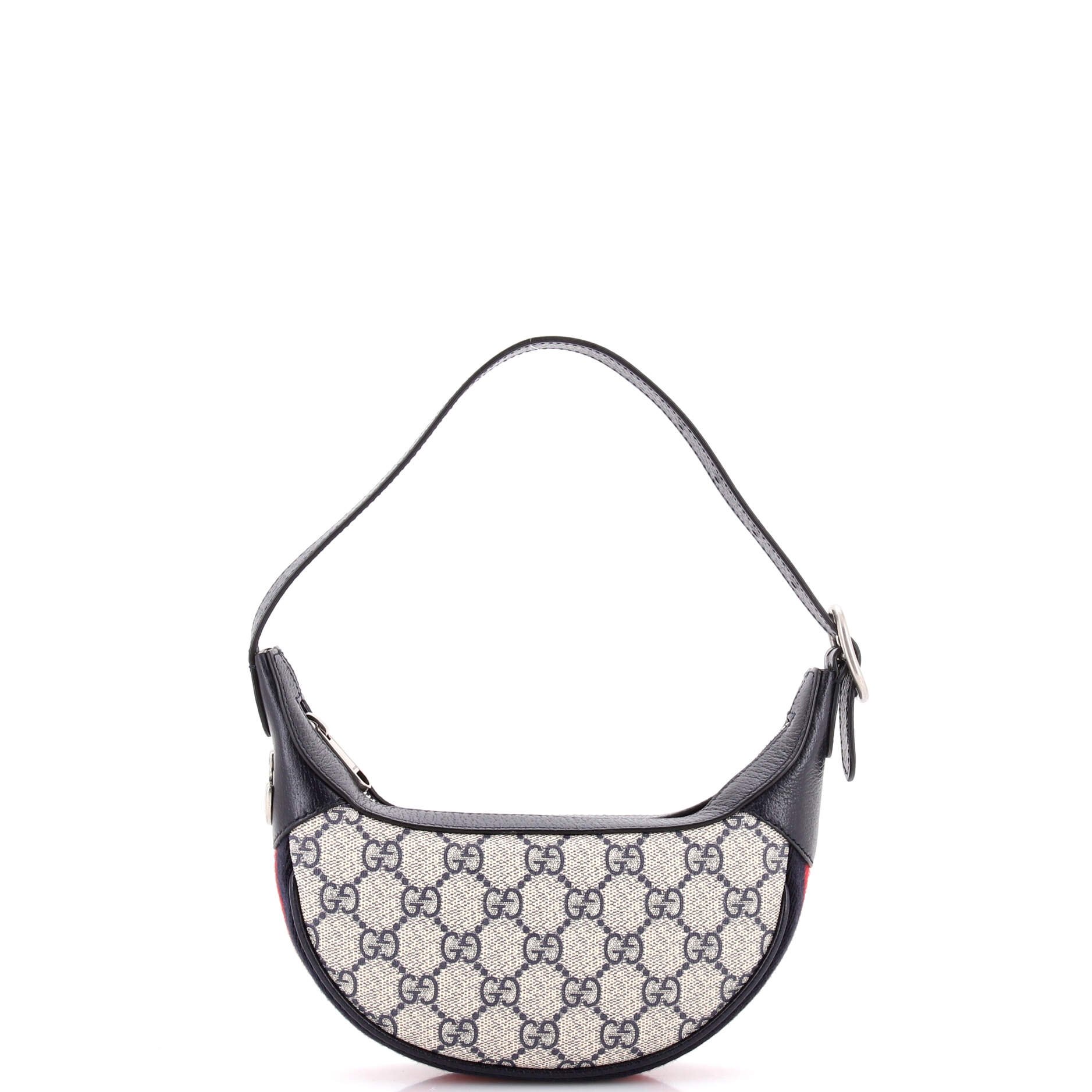 Ophidia Half Moon Bag GG Coated Canvas Mini