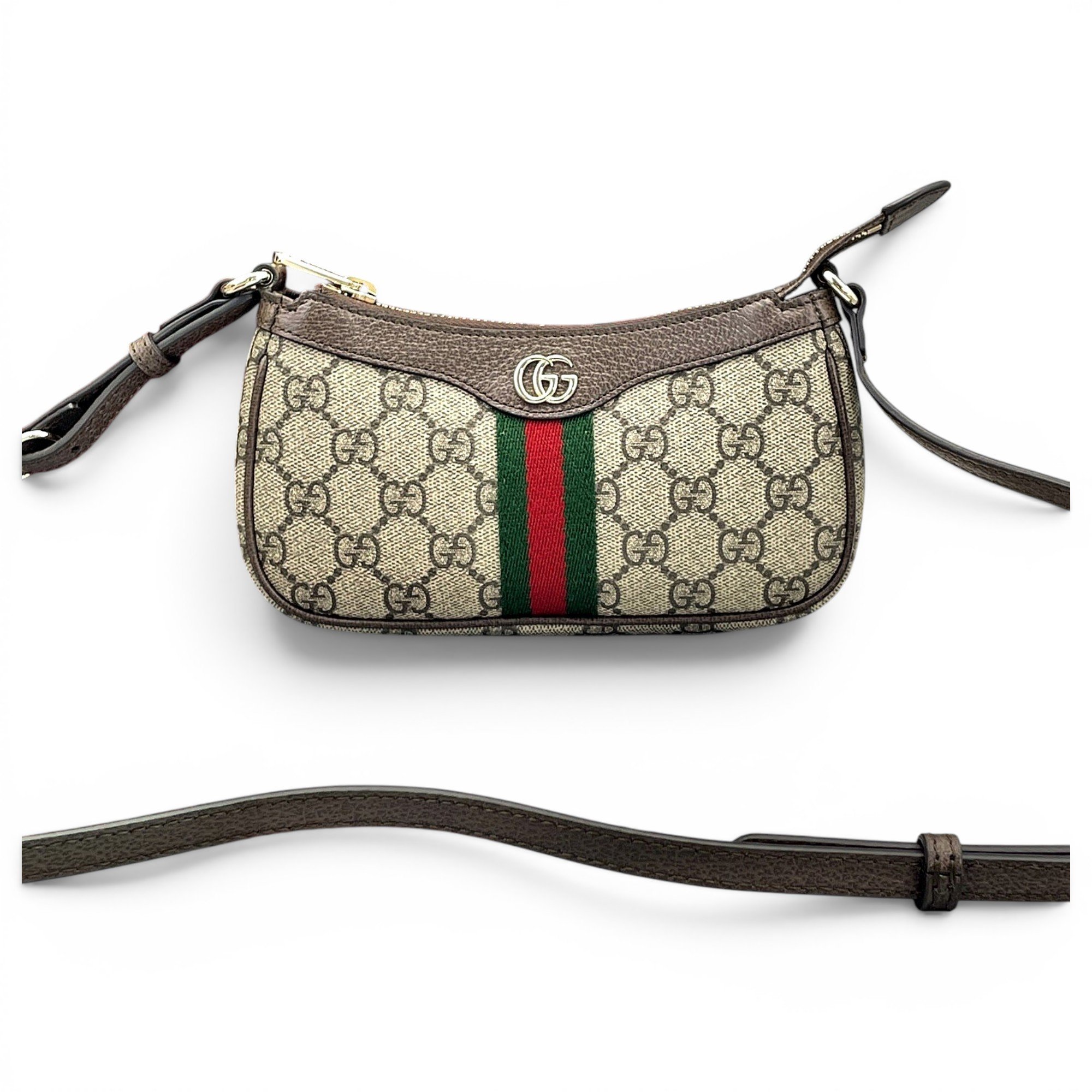 Ophidia leather handbag