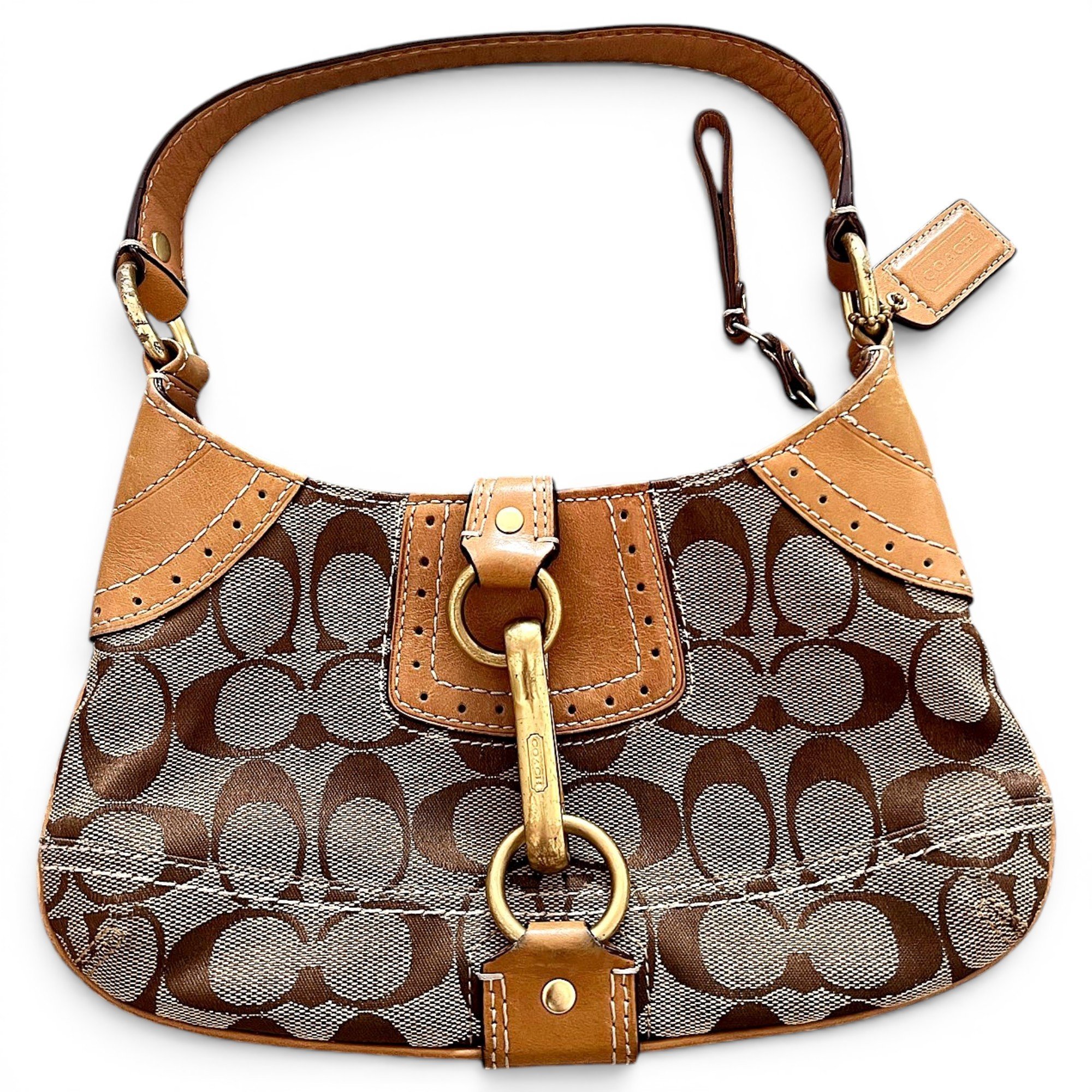 Leather mini bag