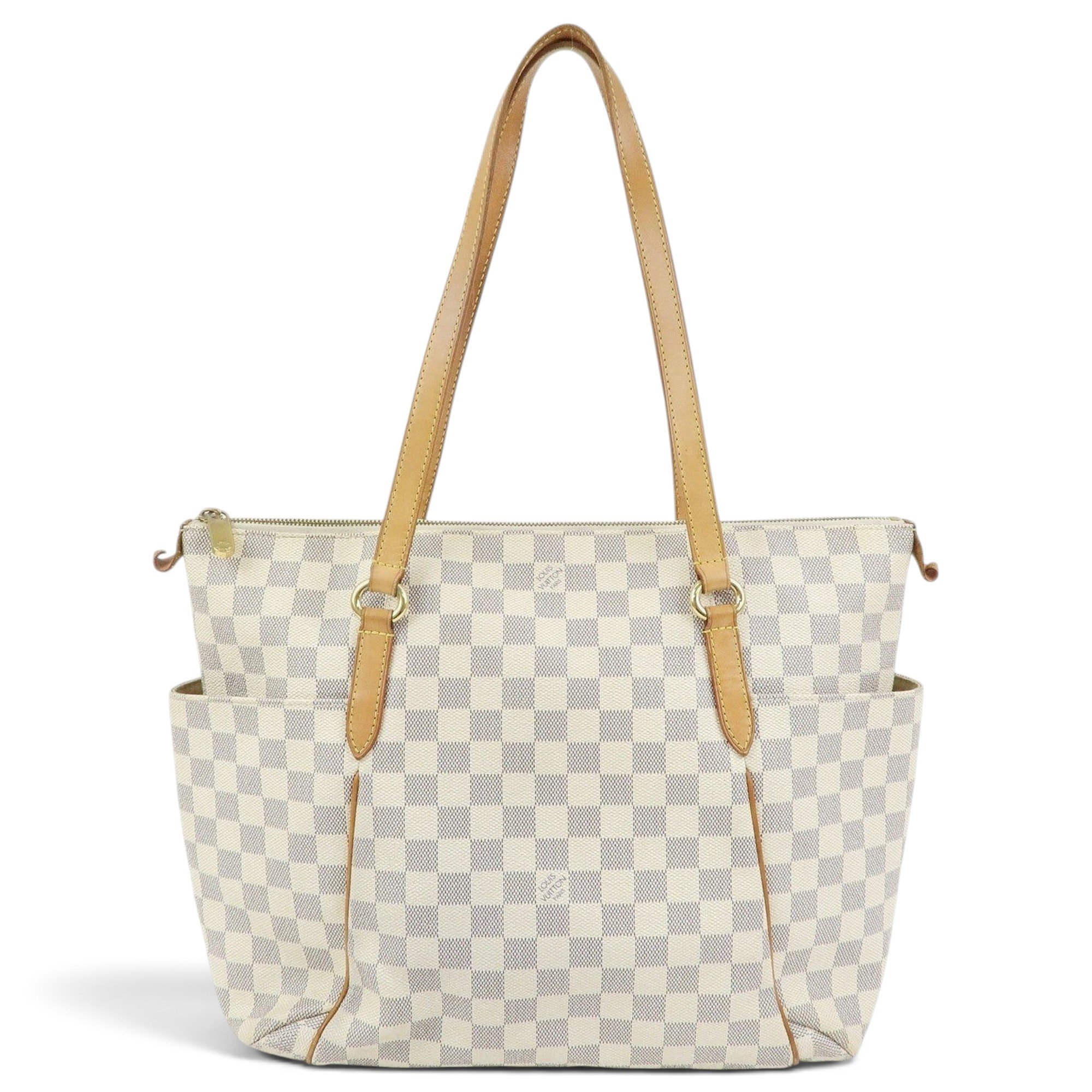 Totally leather tote