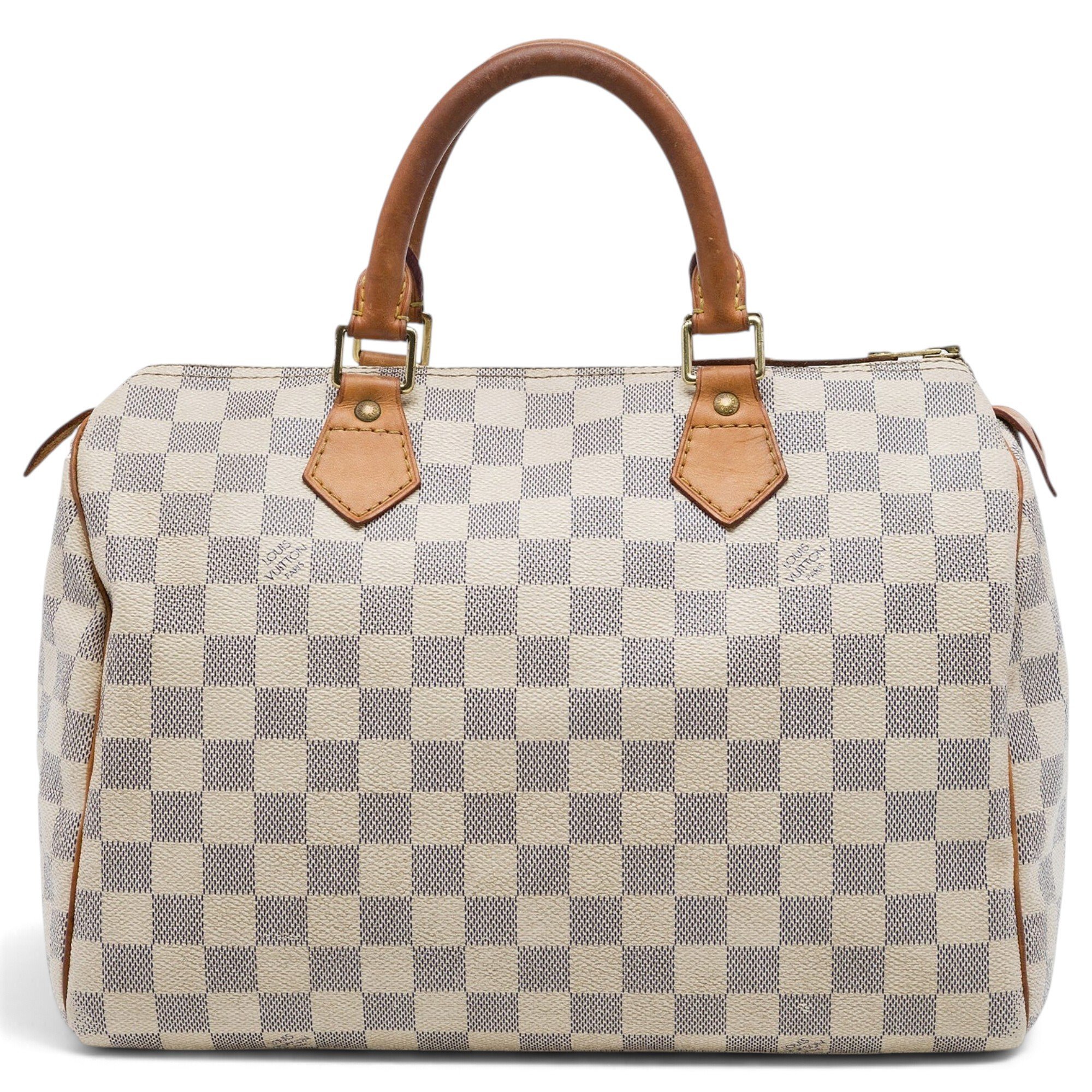 Speedy leather handbag