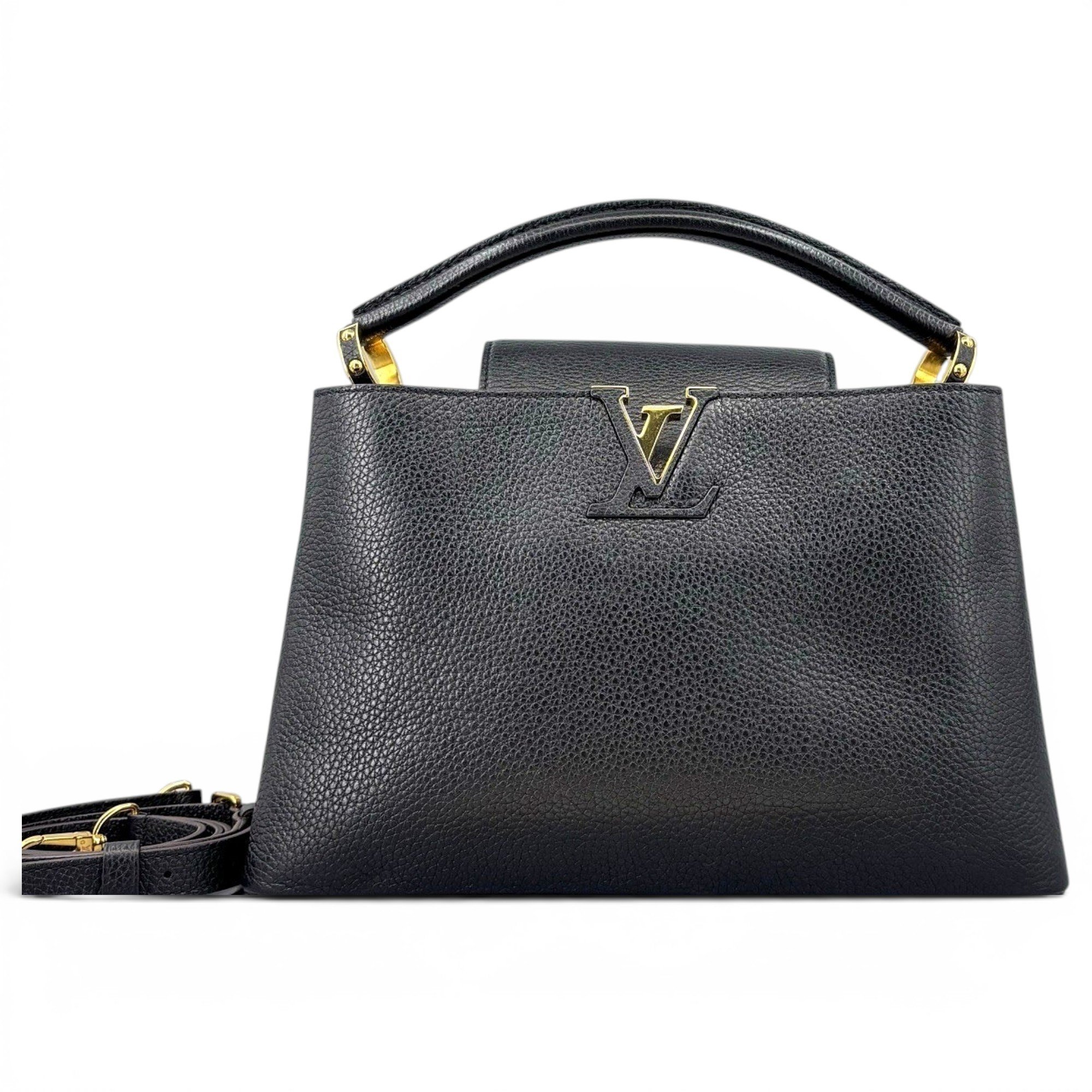 Capucines leather handbag