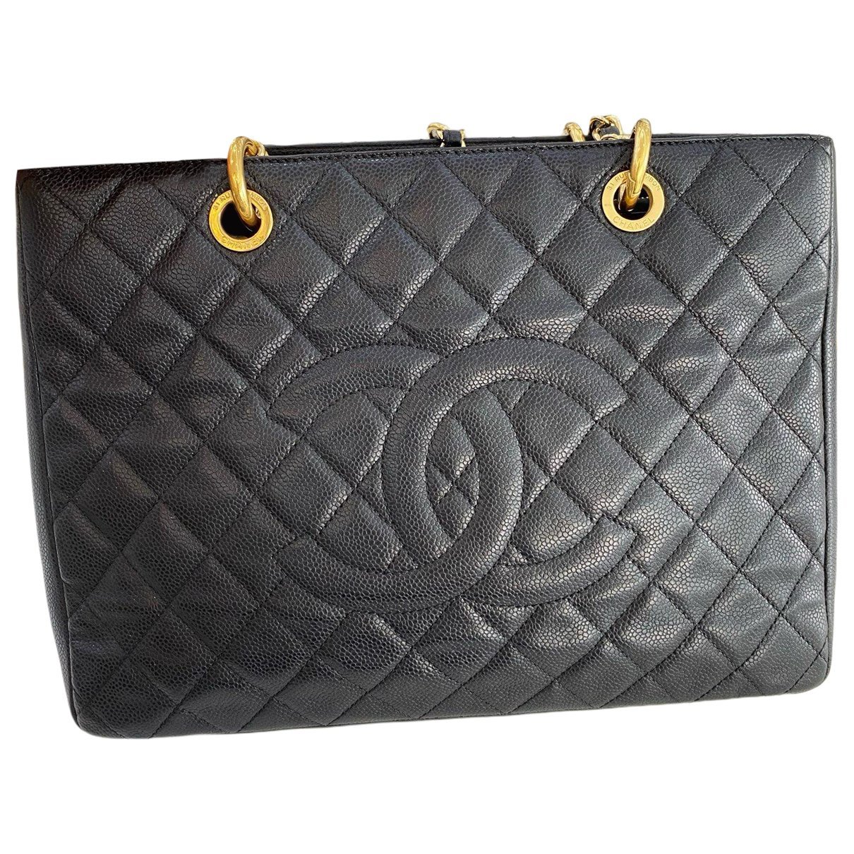 Petite Shopping Tote leather tote
