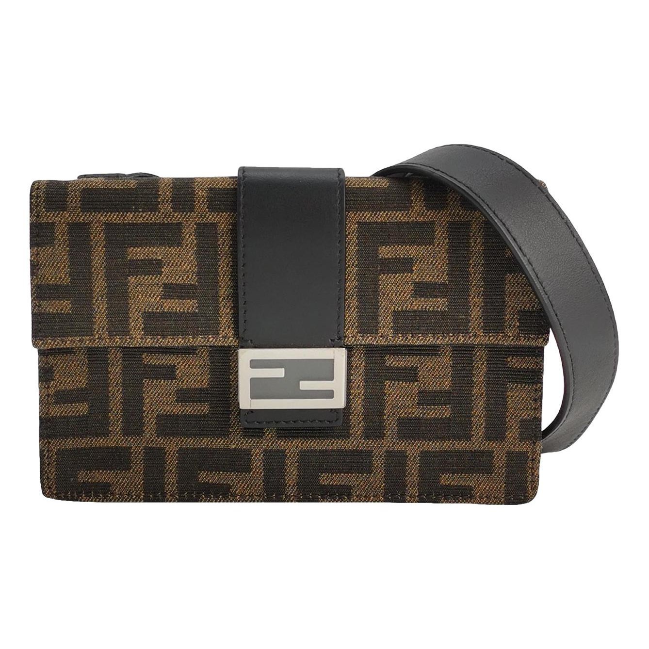 Baguette leather handbag
