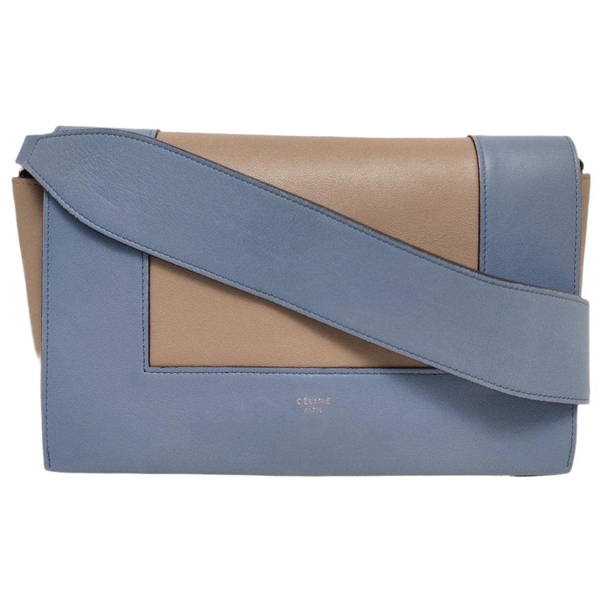 Frame leather crossbody bag