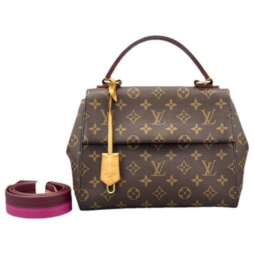 Cluny leather handbag