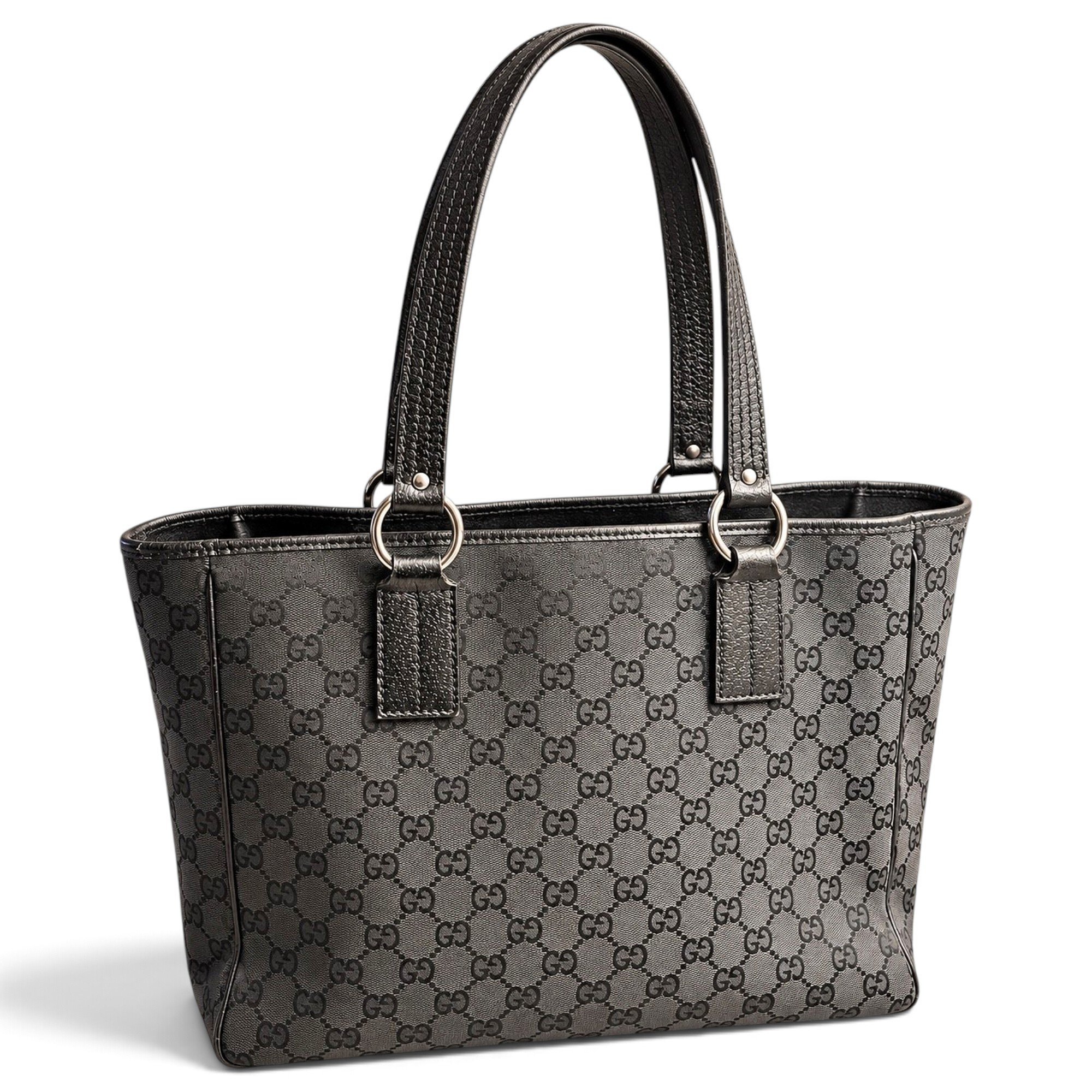 Leather tote