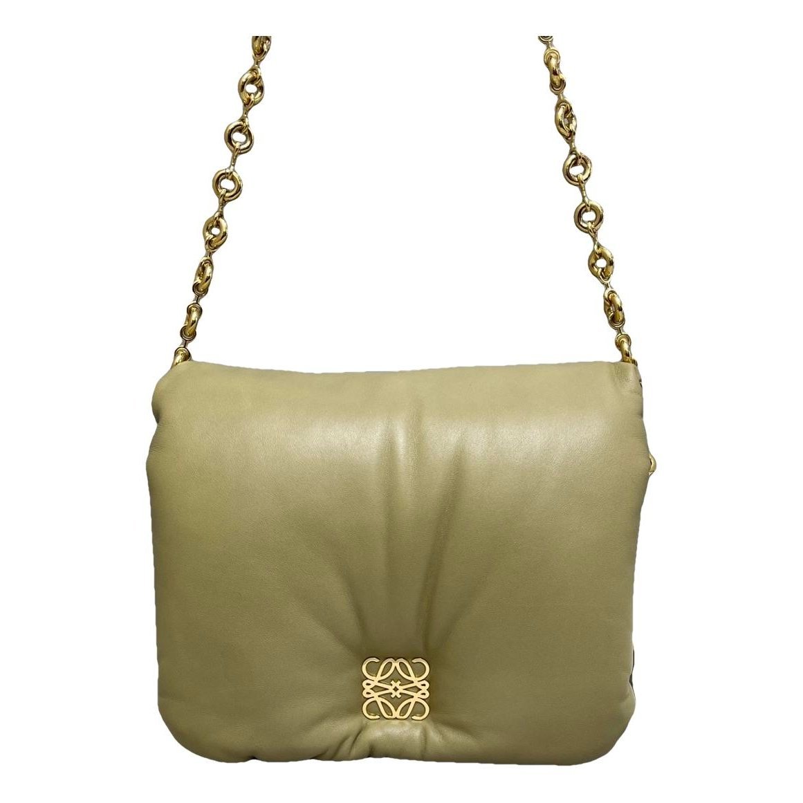 Goya Puffer leather handbag