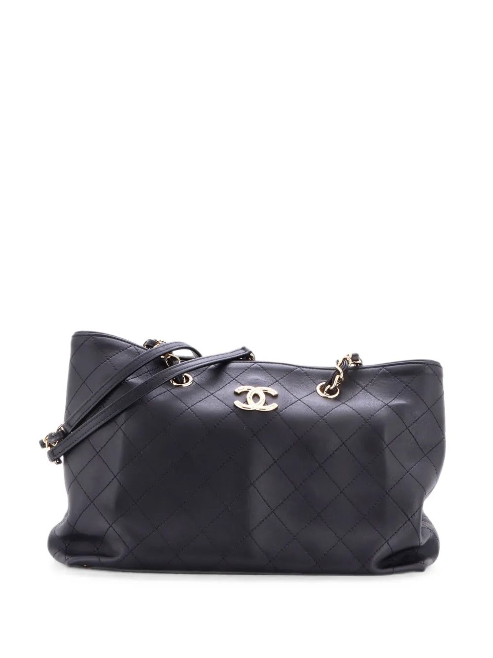 CC Chain Open Shopping Stitched Calfskin Medium tote bag