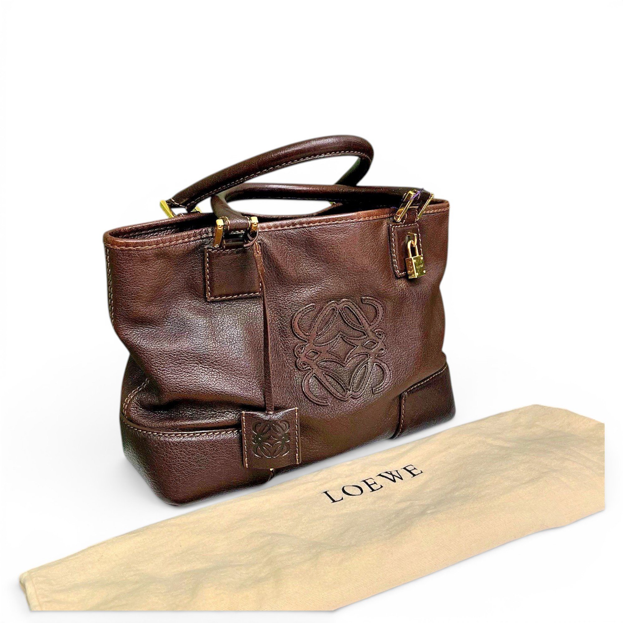 Leather handbag