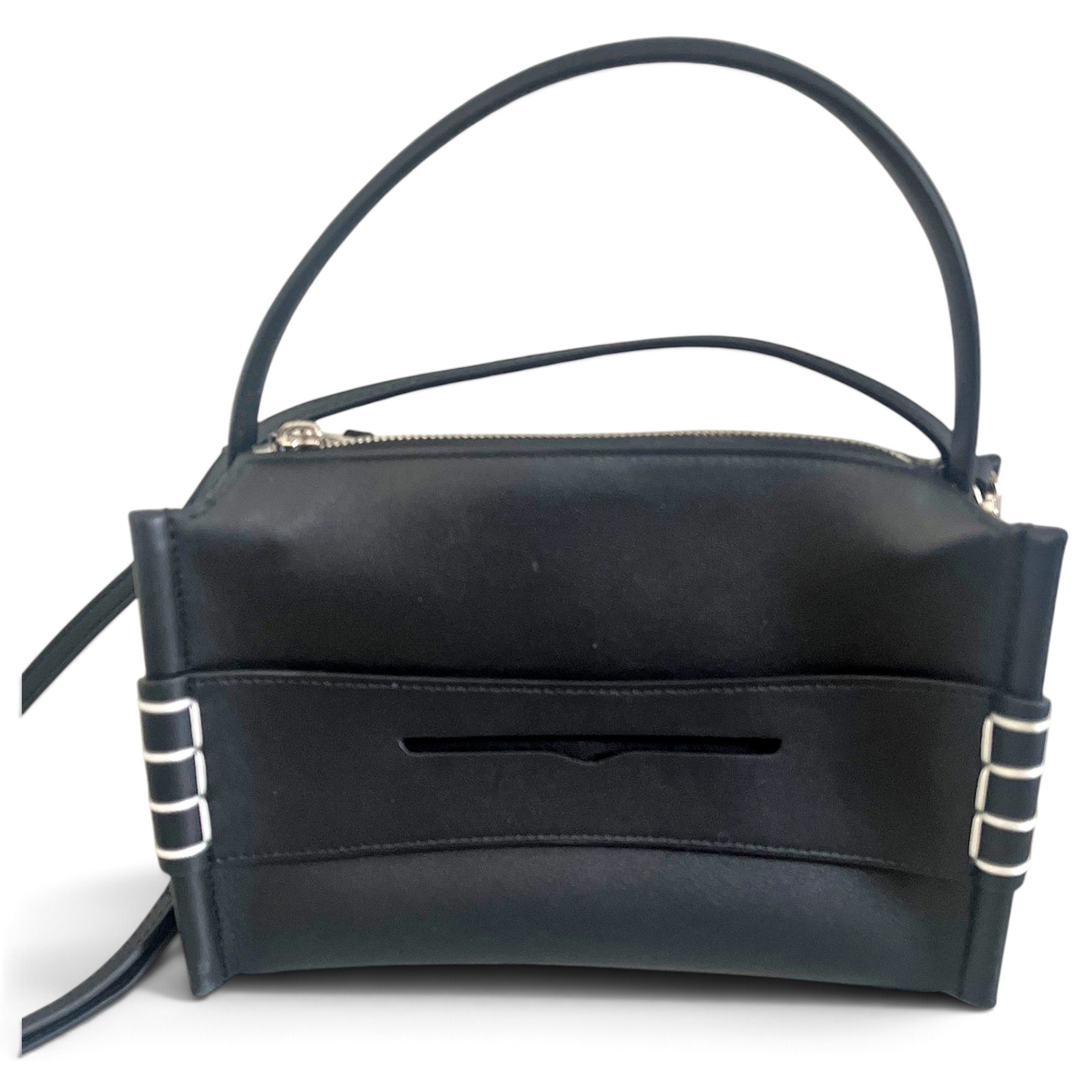 Loafer leather handbag