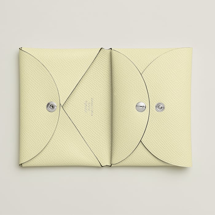 Jaune Milton Calvi Duo Compact Card Holder