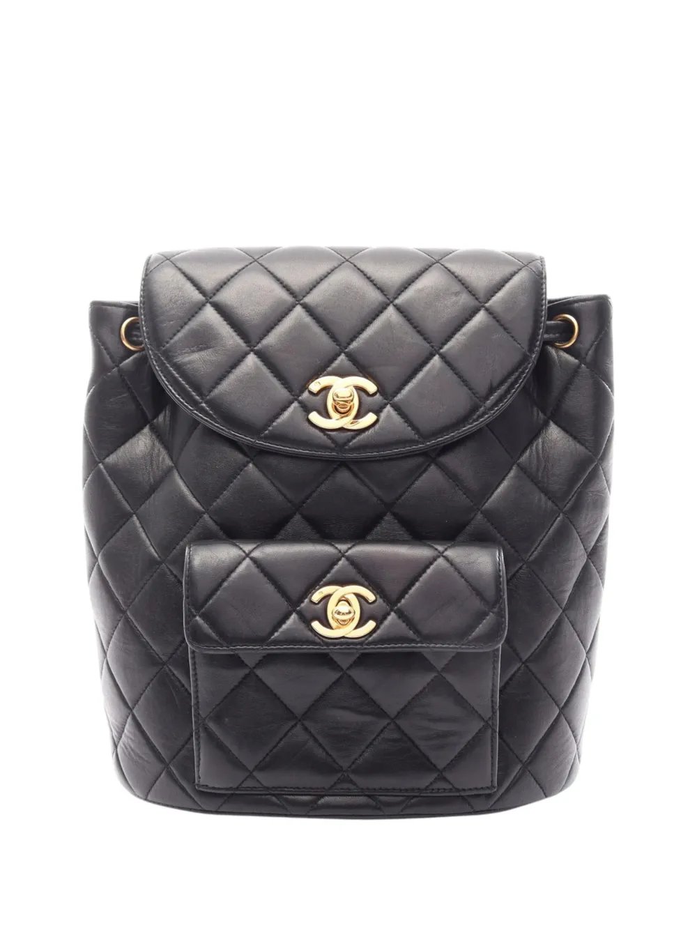 2002-2003 Medium Quilted Lambskin Duma backpack