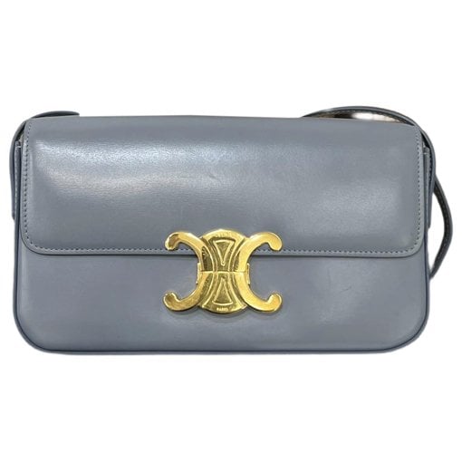 Triomphe Long leather handbag