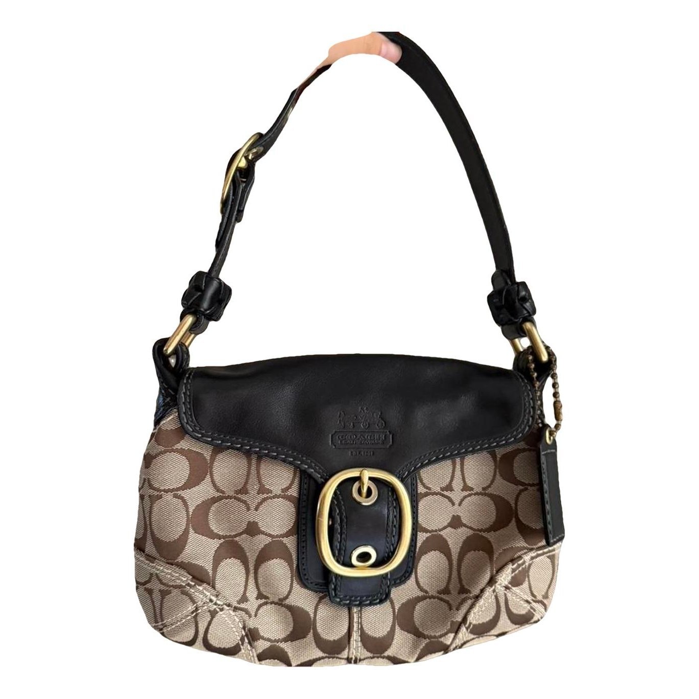 Leather handbag
