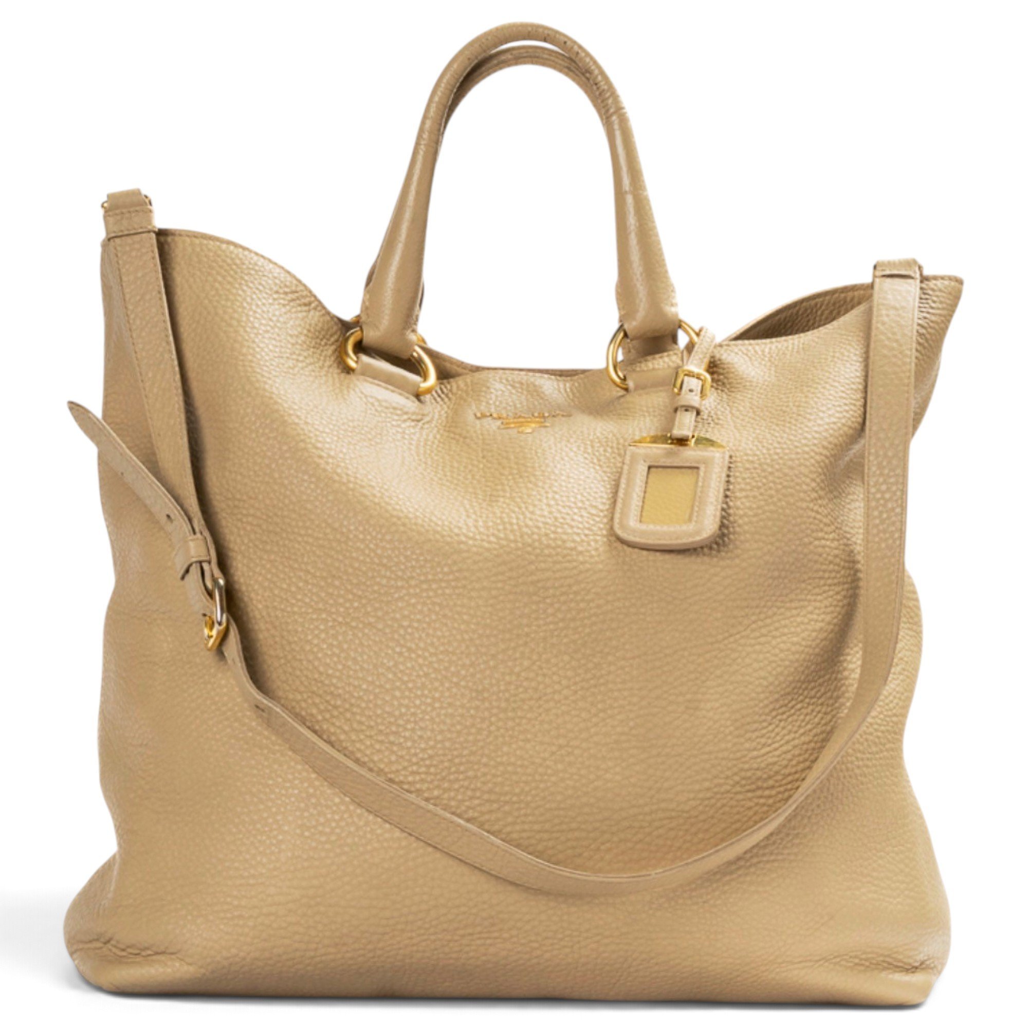 Leather tote