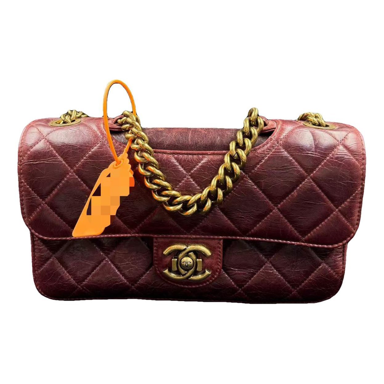 Leather handbag
