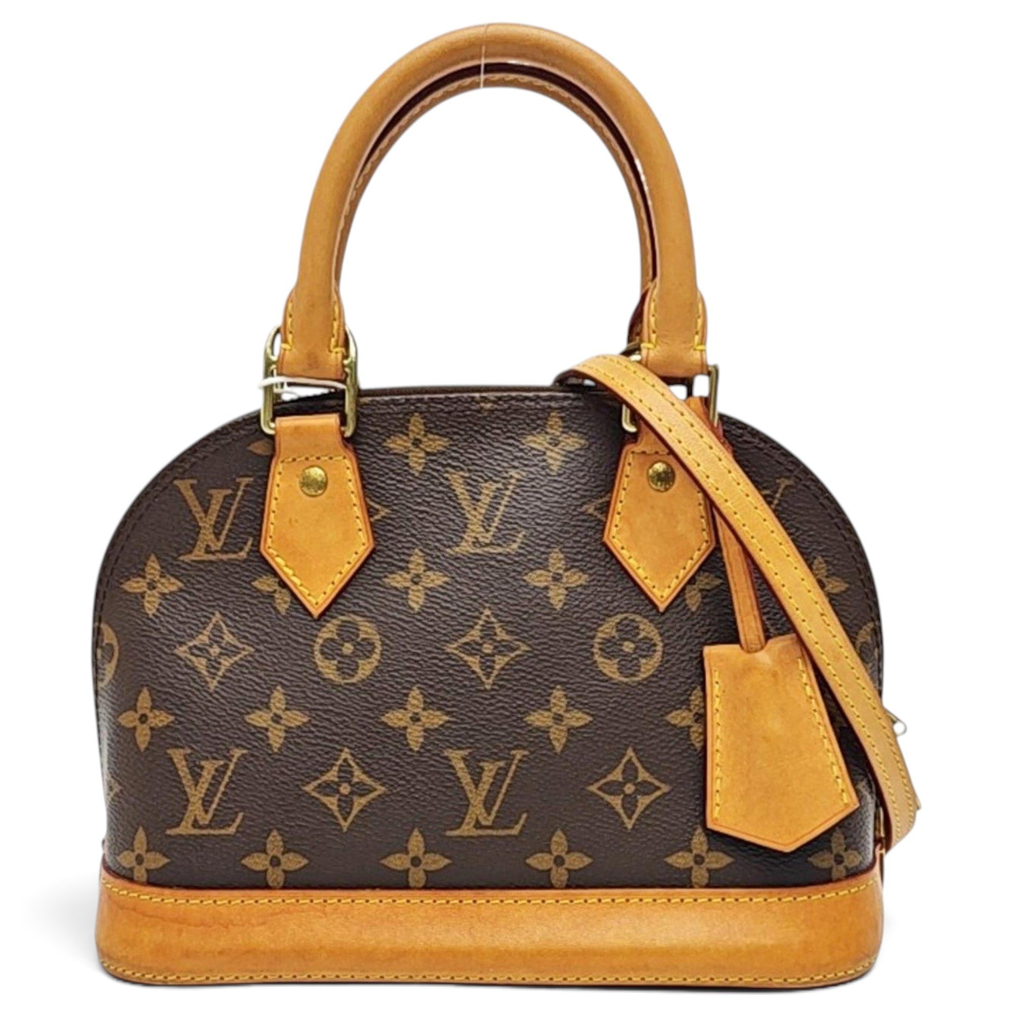 Alma leather handbag