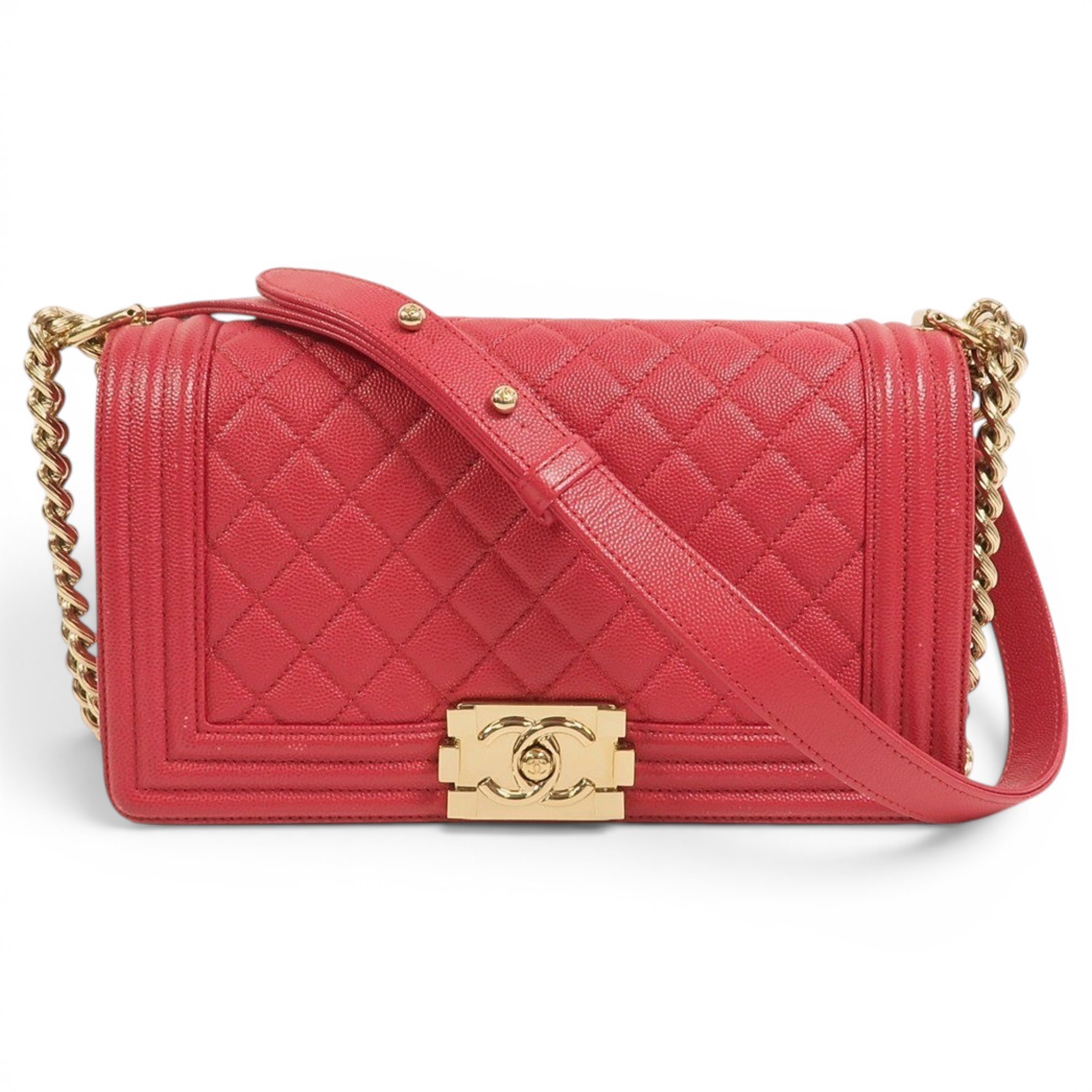 Boy leather crossbody bag