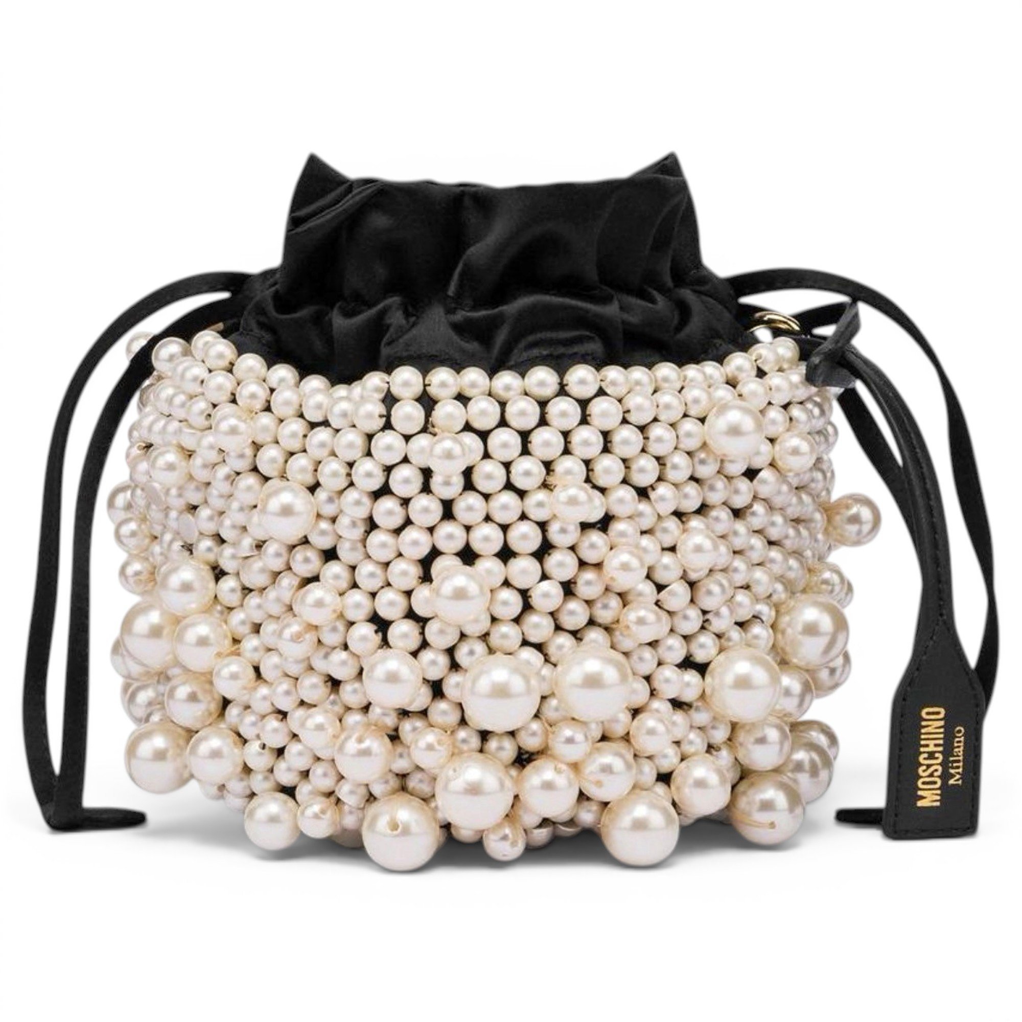 Moschino Silk clutch bag