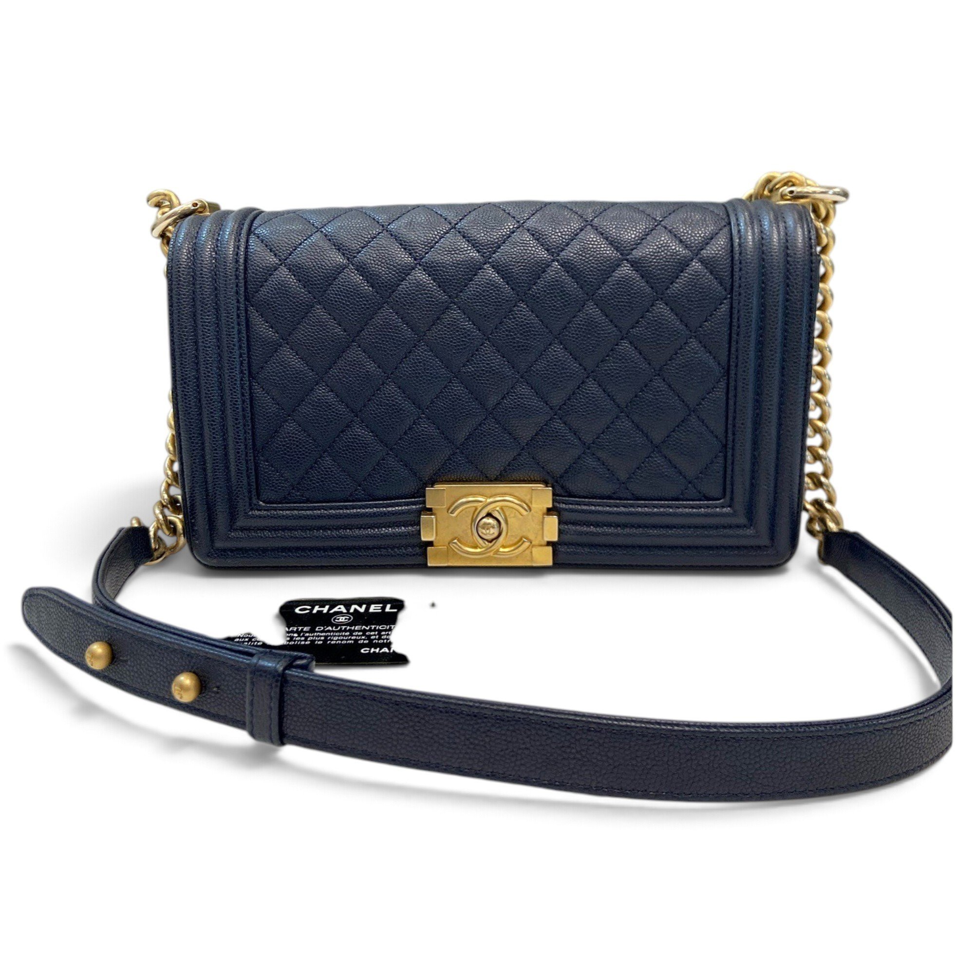 Boy pony-style calfskin handbag