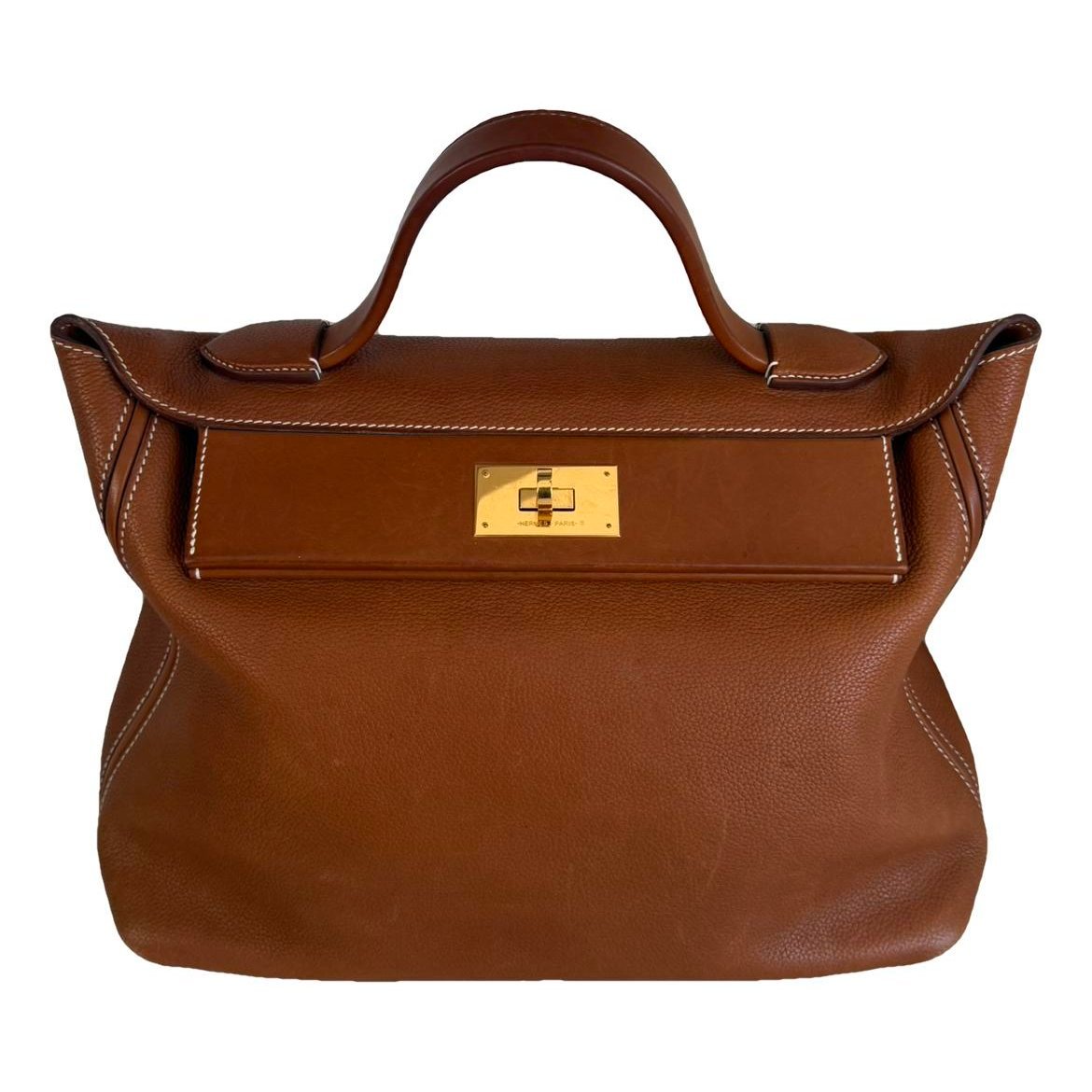 Hermes 24/24 Handbag Barenia Leather 2019