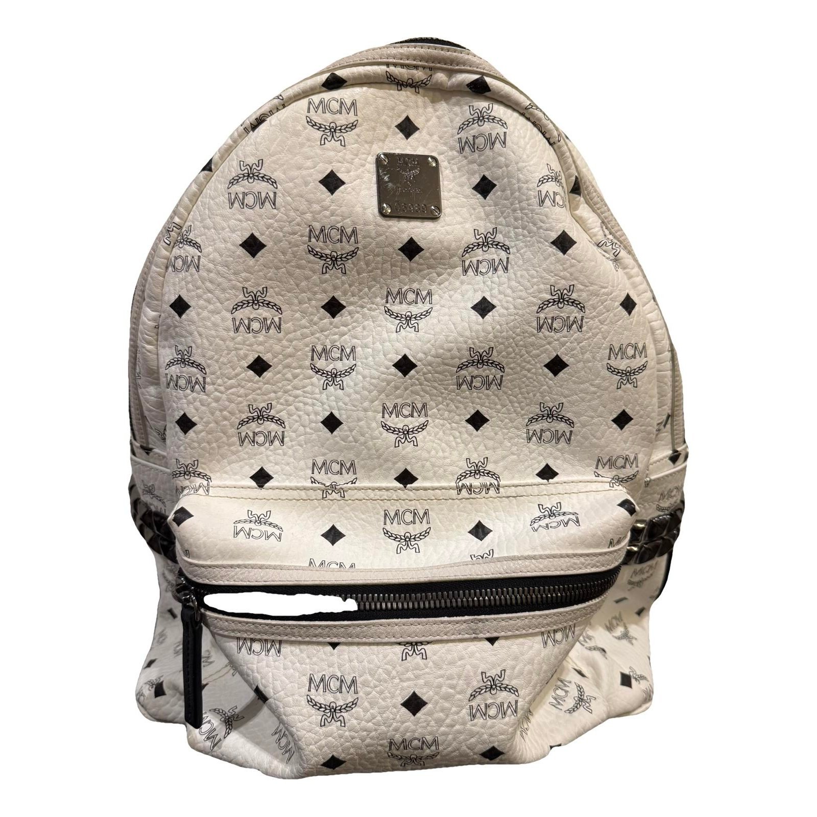 MCM Stark leather backpack