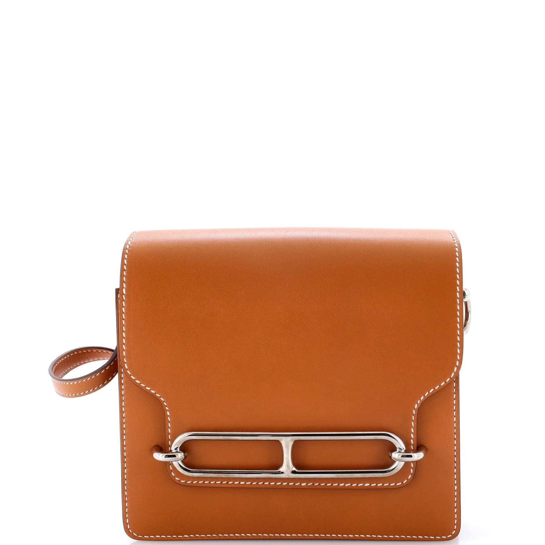 Roulis leather crossbody bag