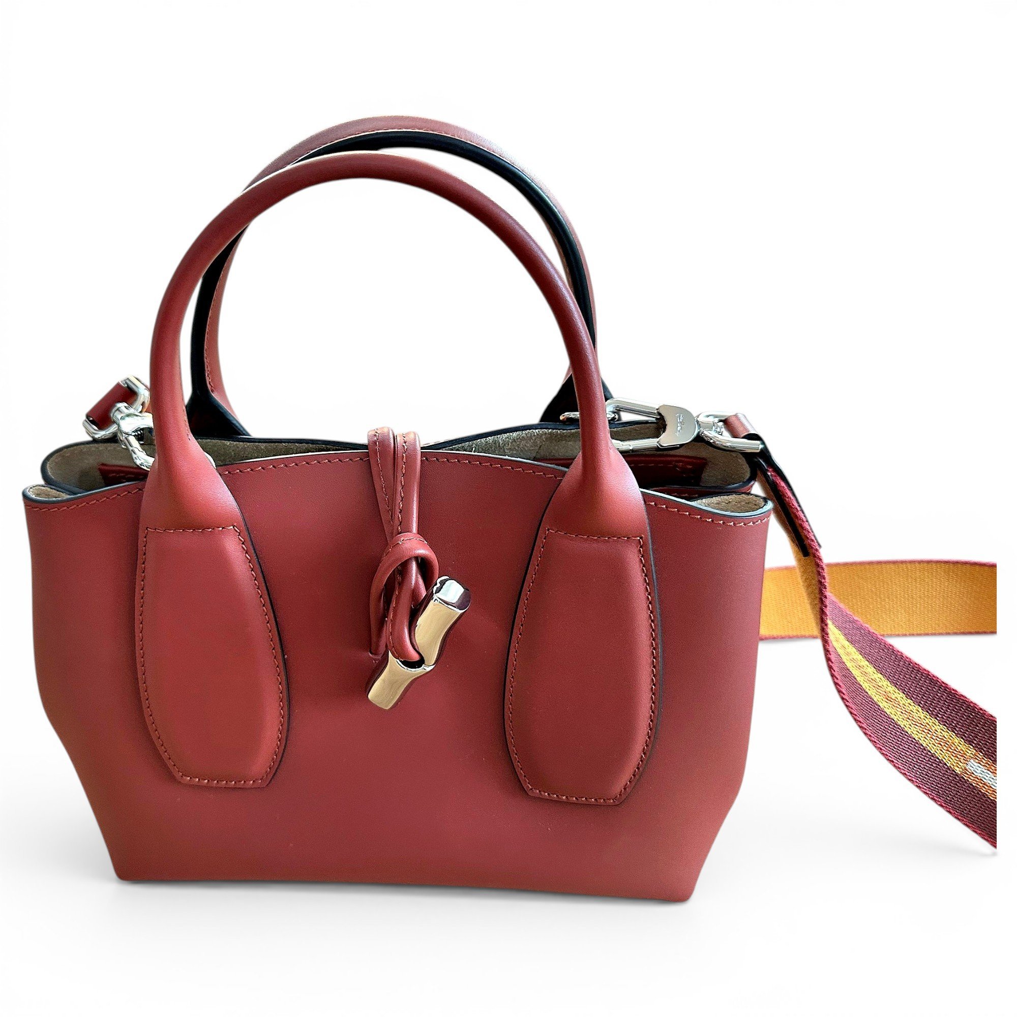 Roseau leather handbag