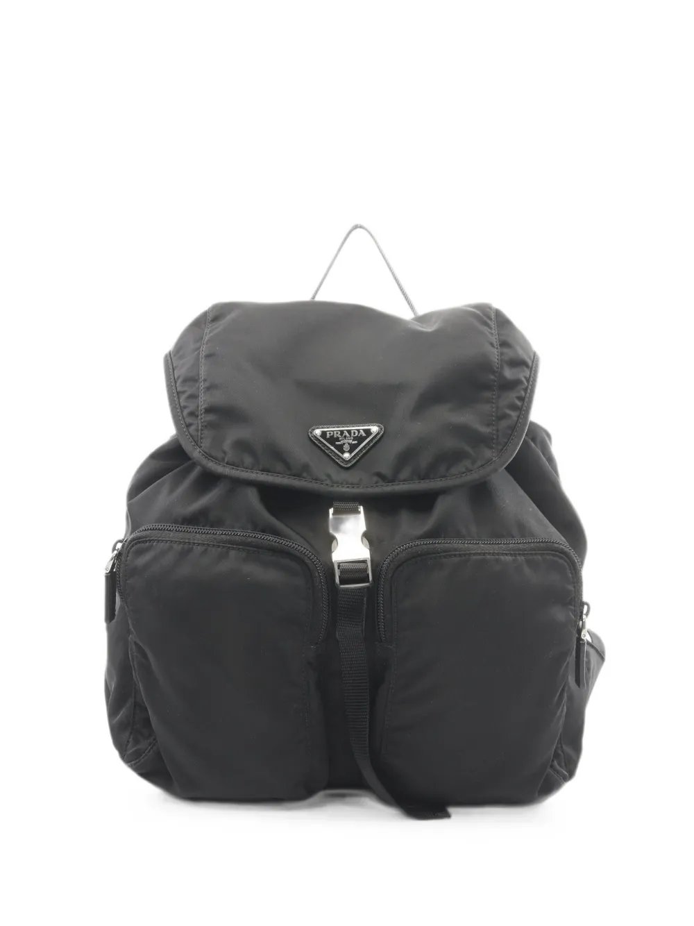 2010s Tessuto buckle backpack