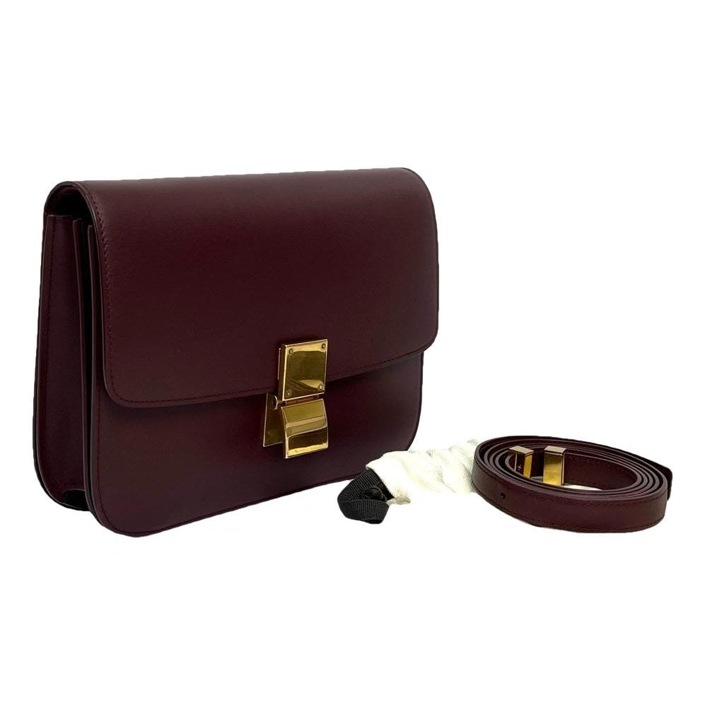 Classic leather handbag