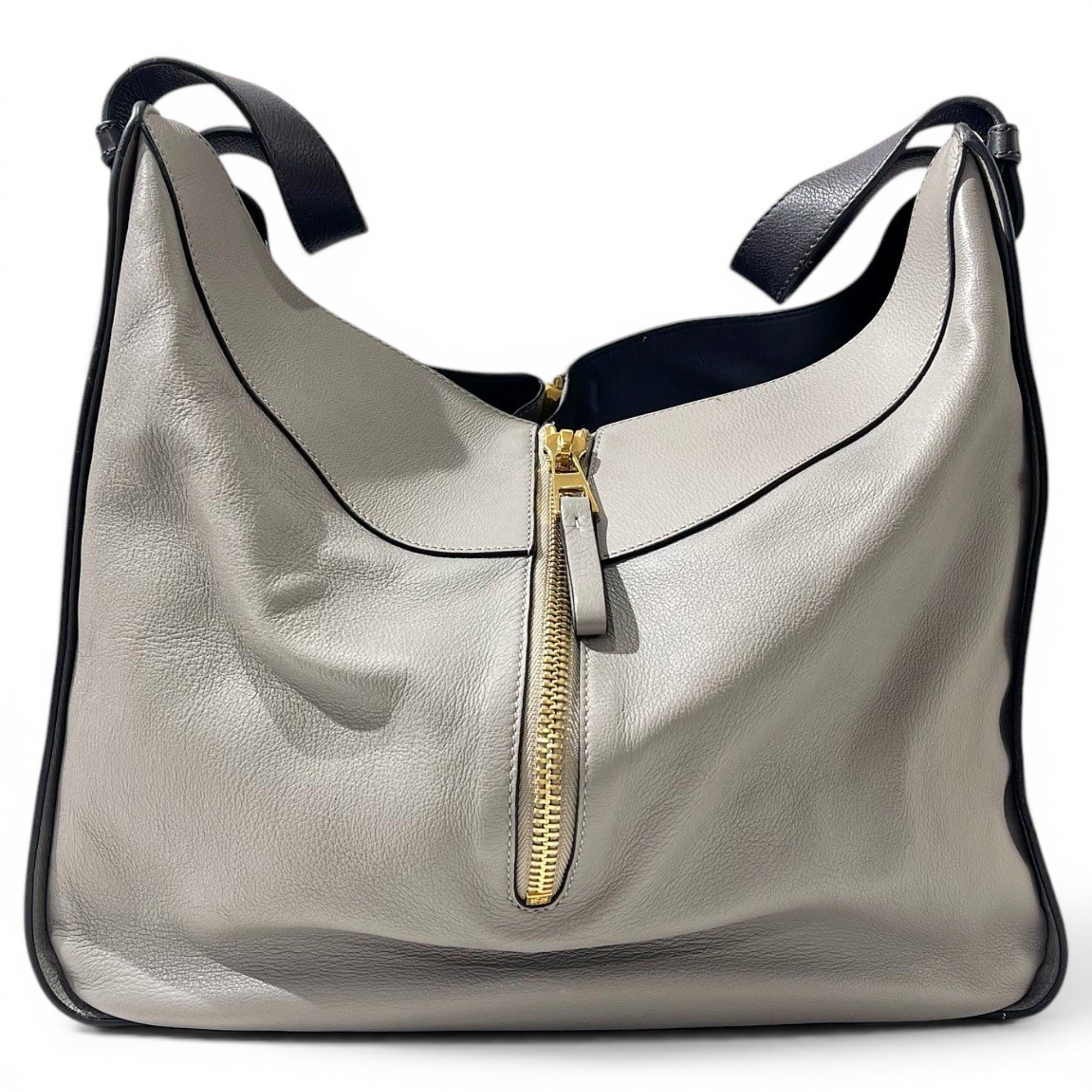 Hammock leather handbag