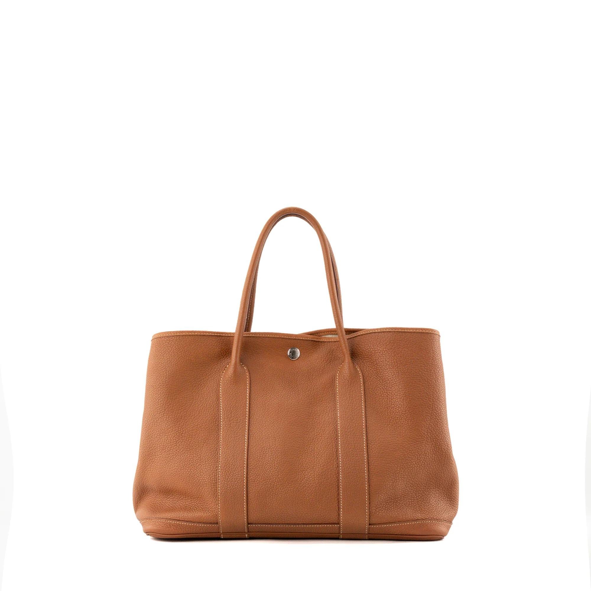 Garden Party leather tote