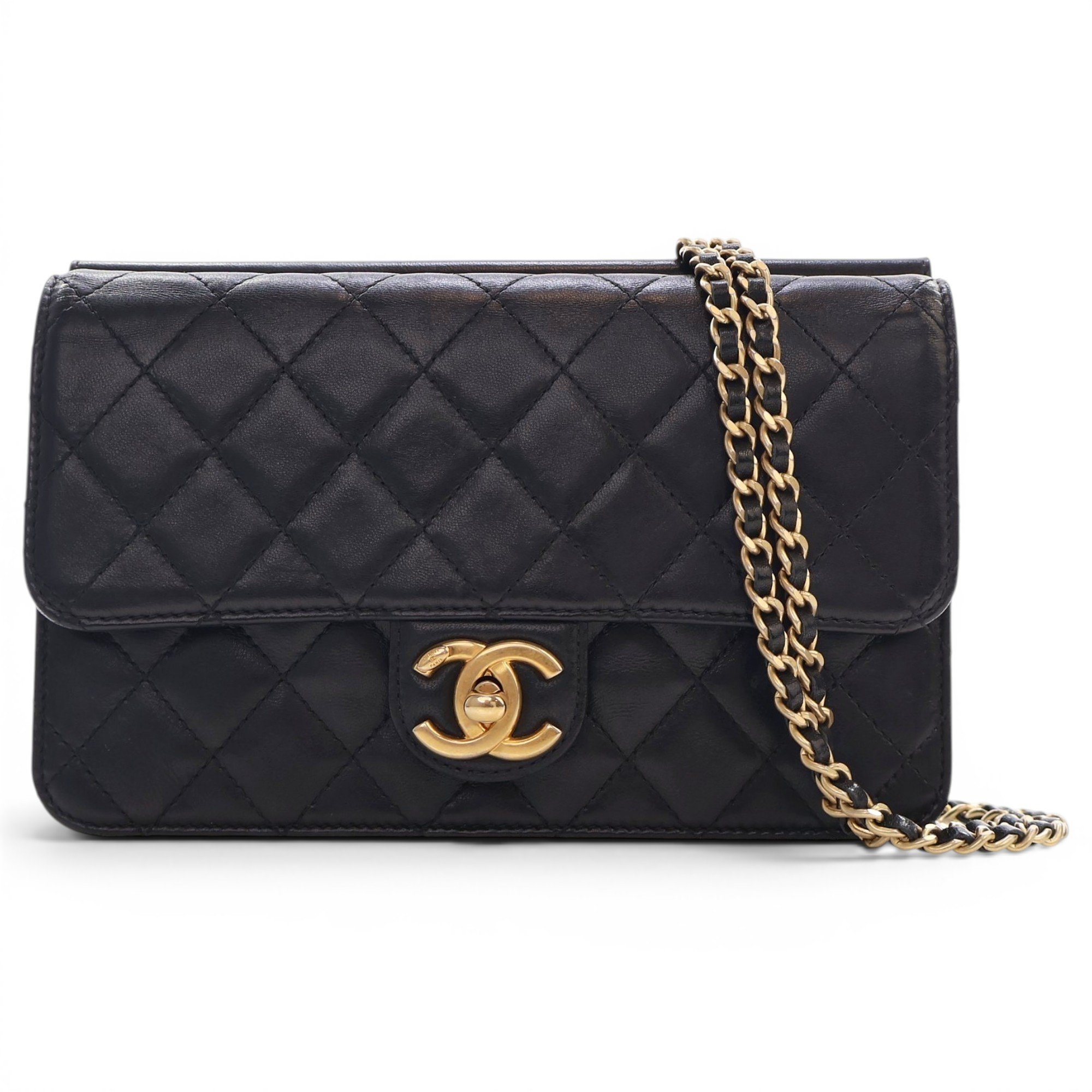 Leather crossbody bag