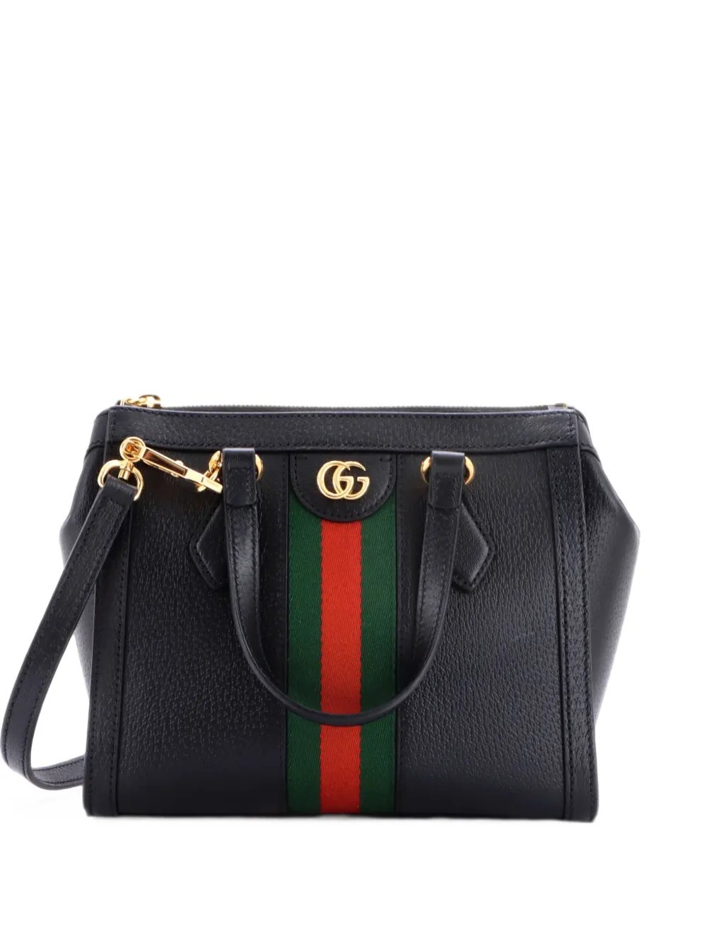 Ophidia Top Handle Tote Leather Small satchel