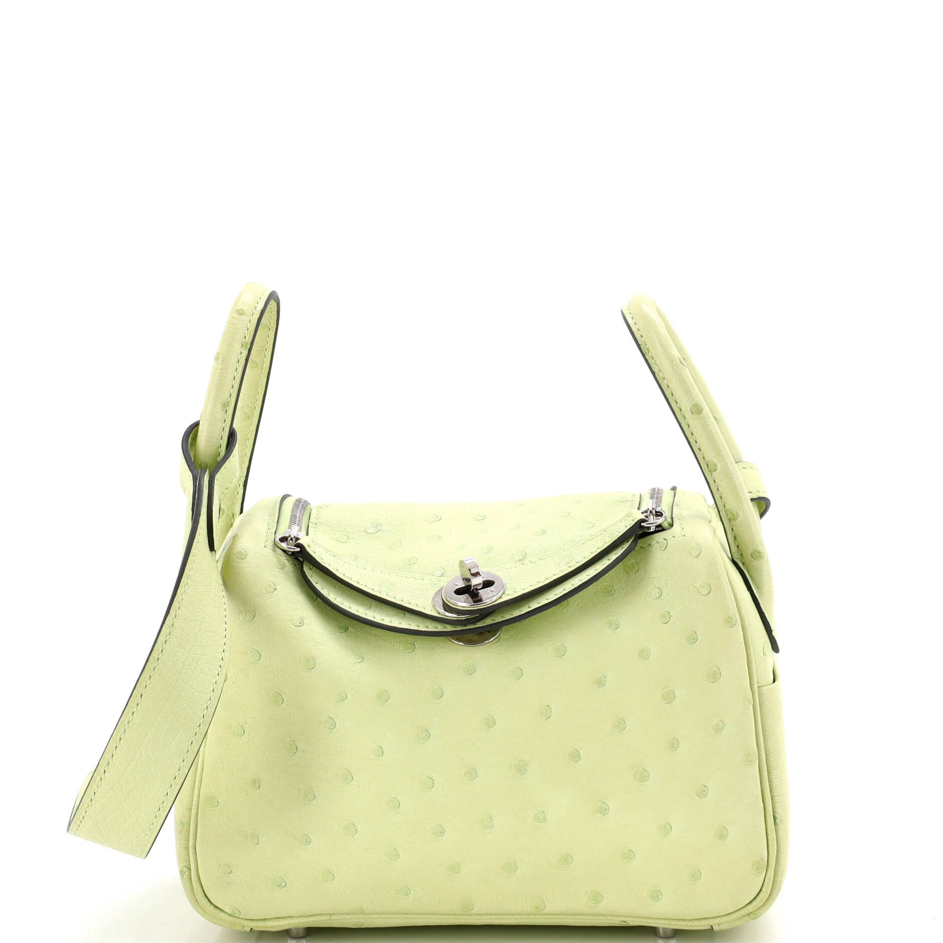 Lindy Bag Verso Ostrich Mini